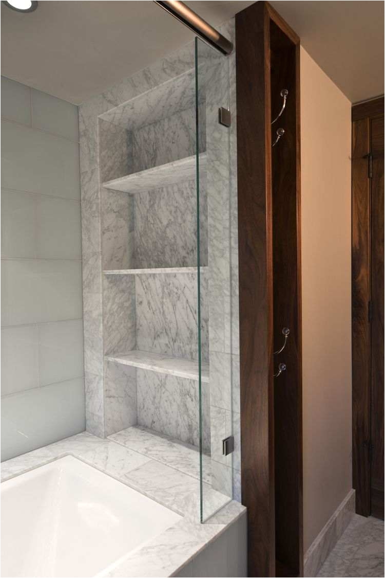 kohler frameless shower doors fresh carrara marble slab shelving niche wilson folding glass door of 47