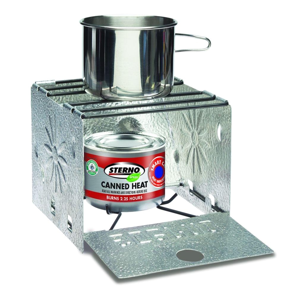 sterno candlelamp folding camp stove