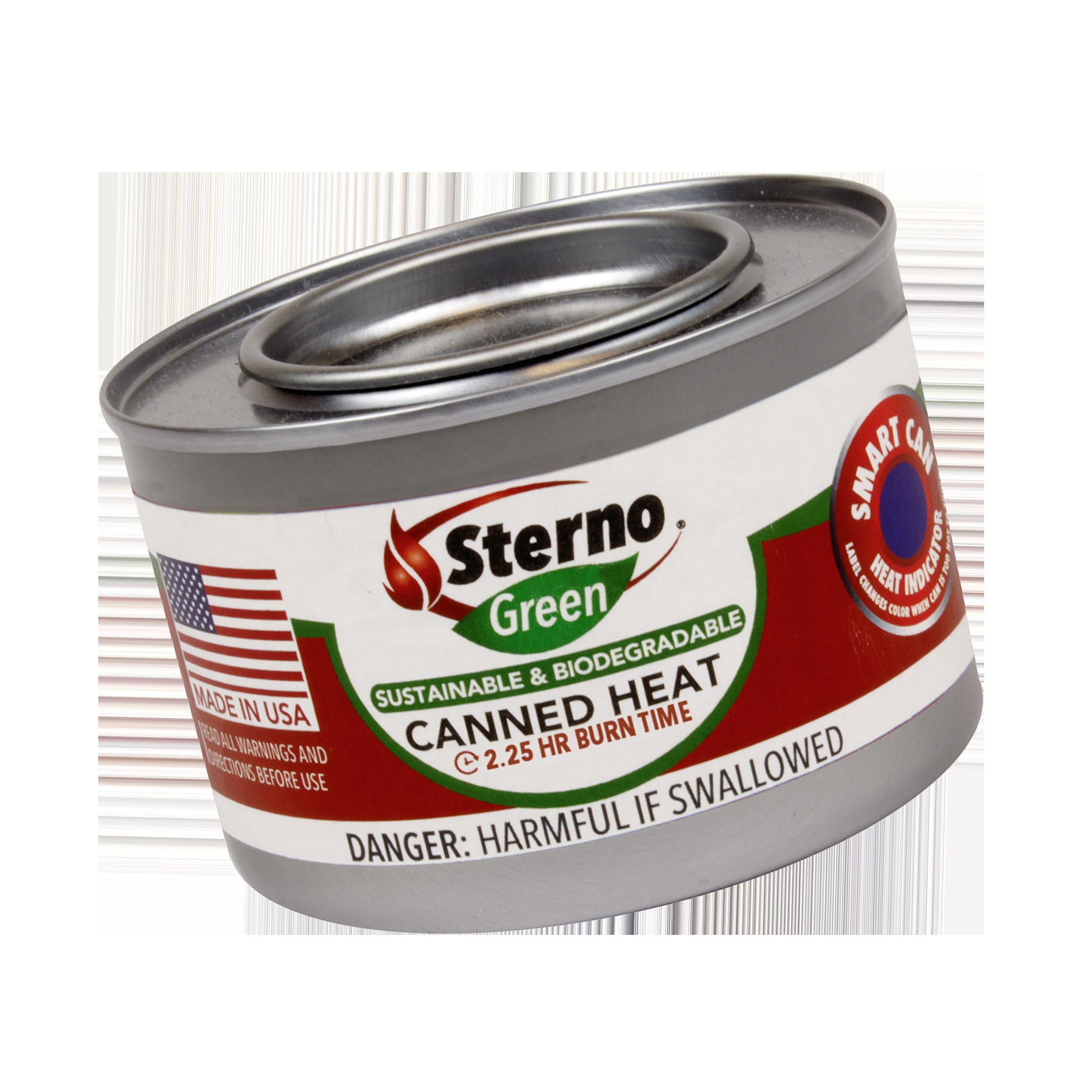 spills and a smartcan heat indicator letting you know when the can is too hot to touch no matter the occasion sterno fuels will meet your needs