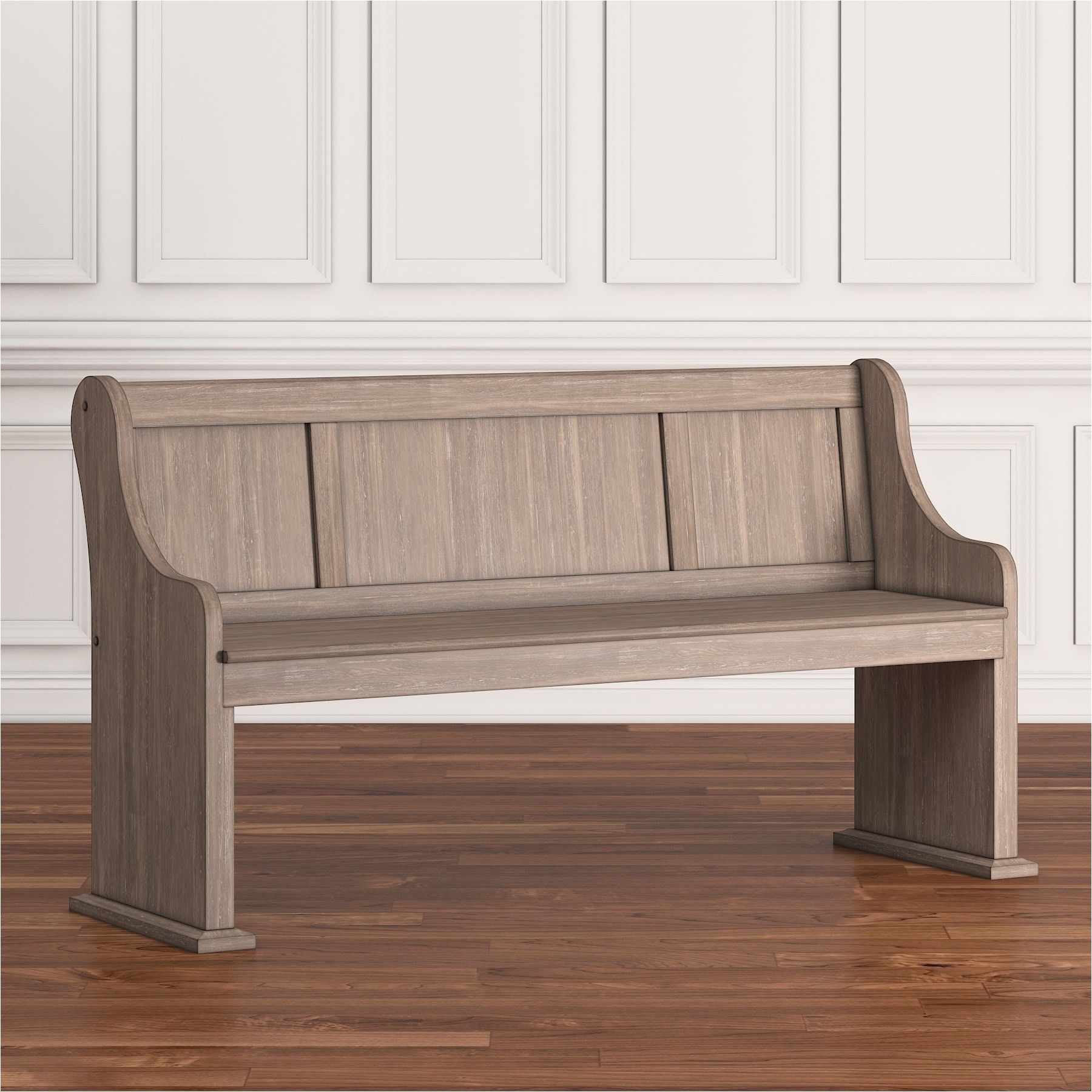 rowyn wood 62 inch wire brushed entryway dining bench by inspire q artisan oak bench