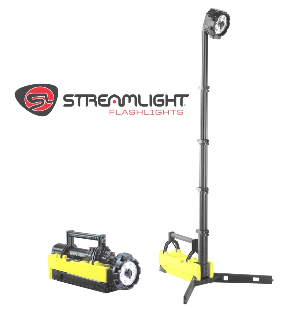 the portable scene light delivering a blinding 5300 lumens is a completely portable flood light that can be conveniently carried and rapidly deployed in