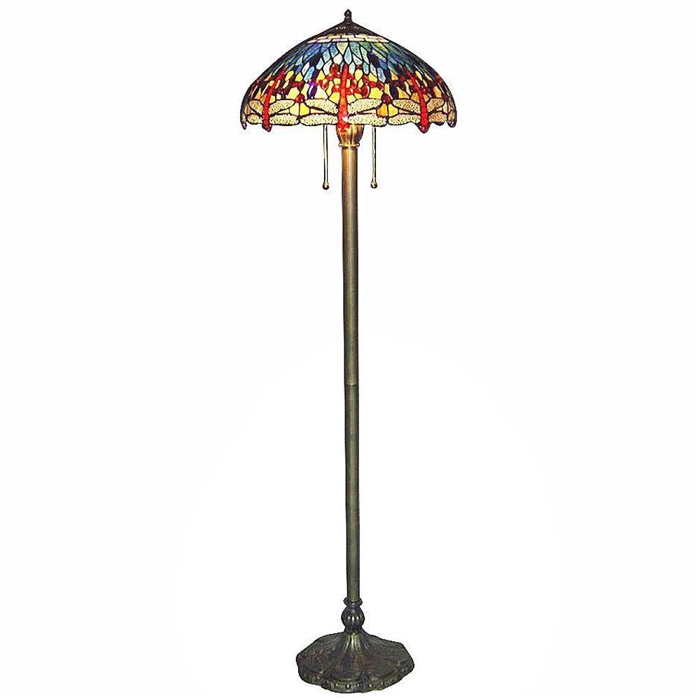 bronze floor lamp