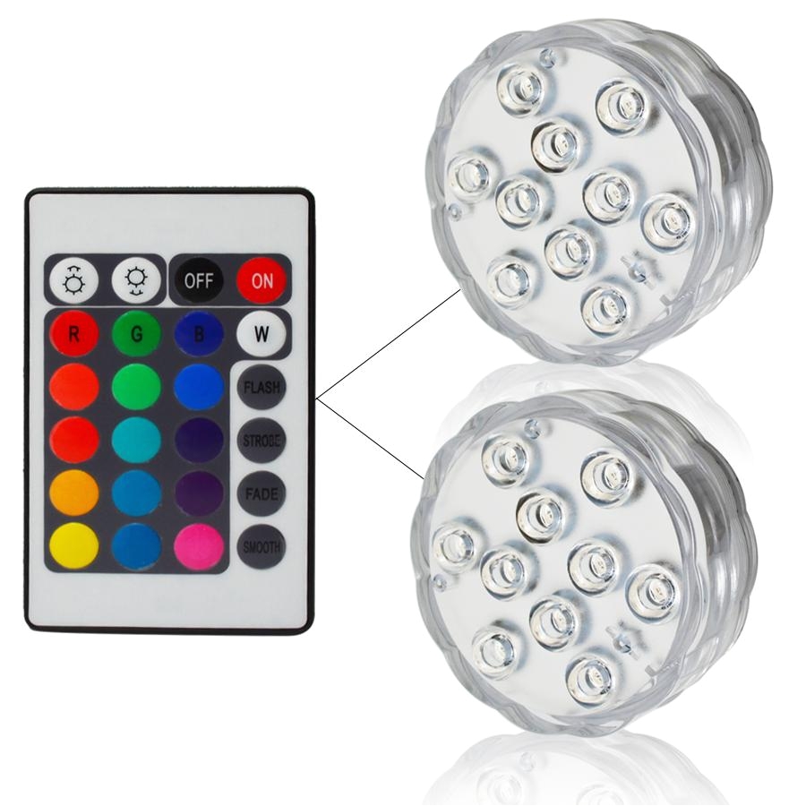 2018 rgb led underwater light battery operated aquarium waterproof garden swimming pool light submersible party piscina ponds par56 from jigsaw
