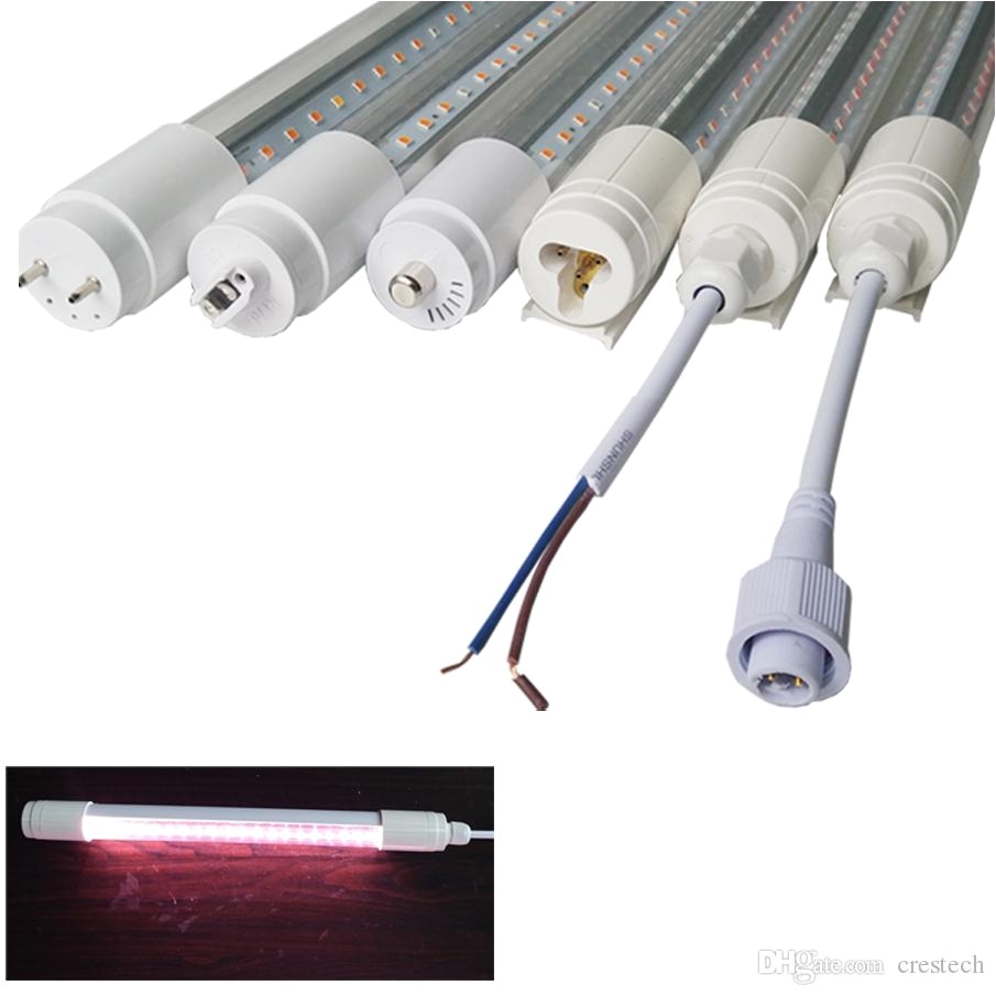 led grow lights waterproof ip65 ip68 t8 tube led growth tube waterproof grow tubes light pink purple color for commercial growing project led grow lights