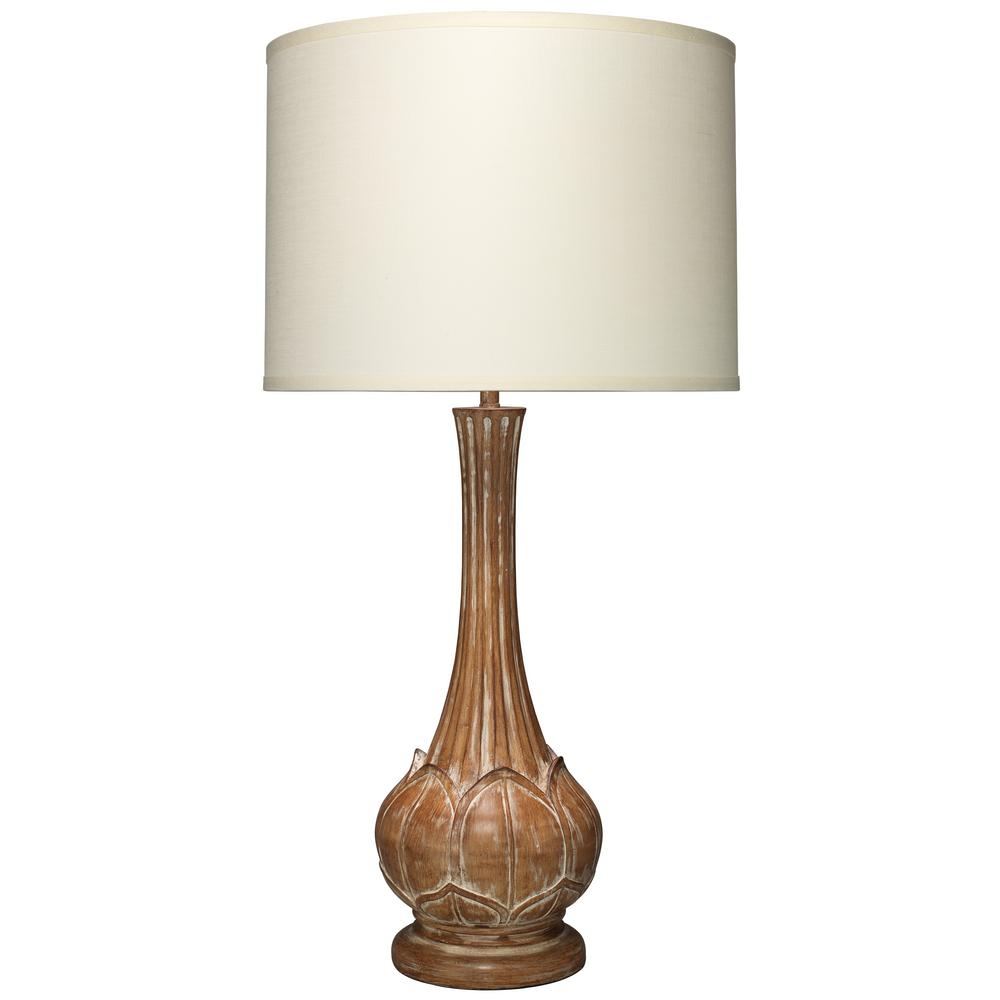brown belle table lamp with shade