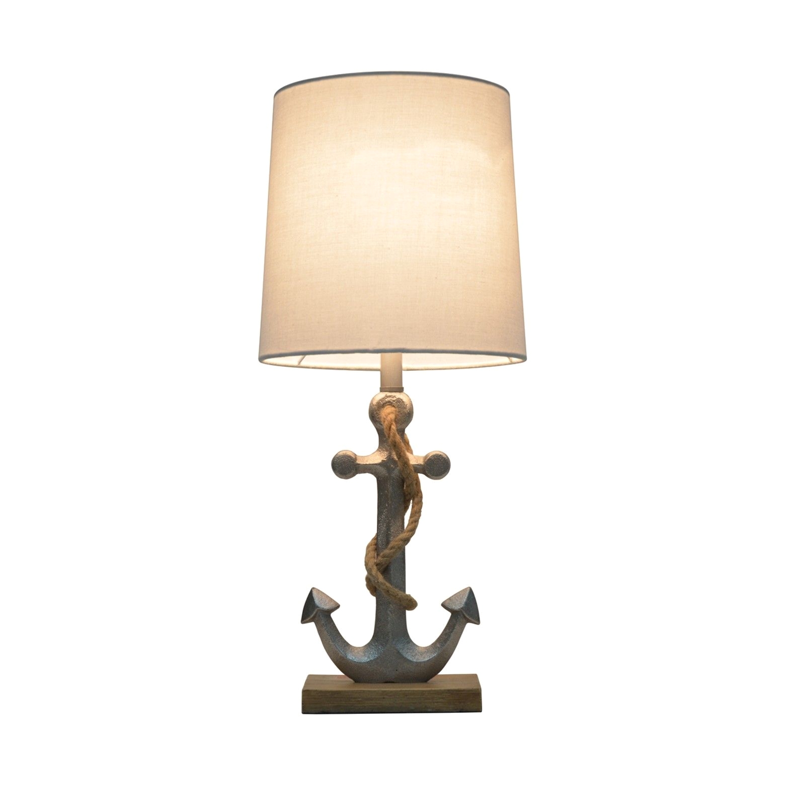 anchor table lamp silver includes cfl bulb pillowforta¢ target