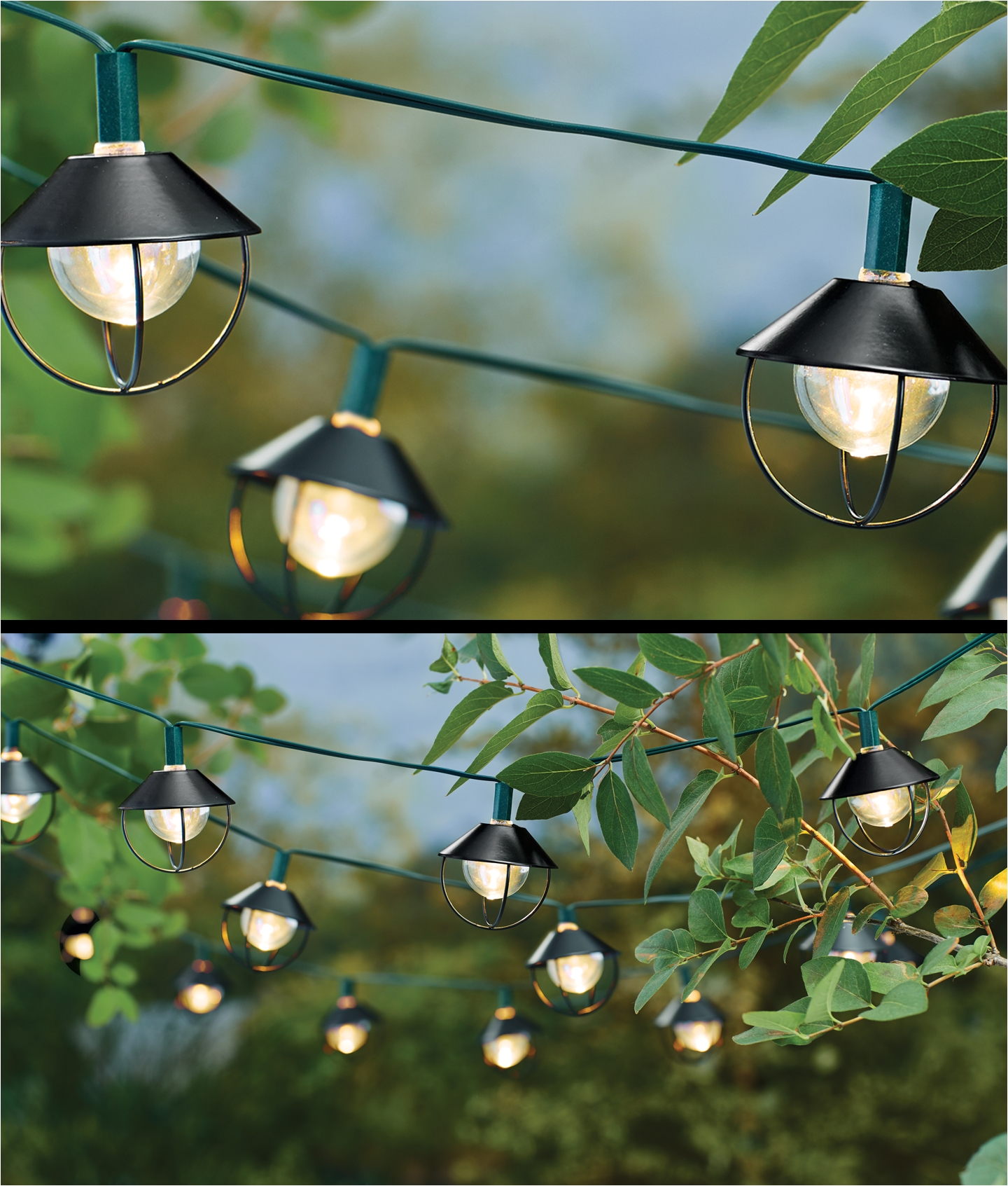 light up your patio garden or deck with the charming little industrial looking 20ct