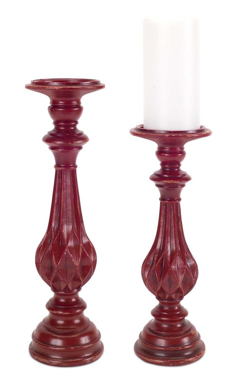 park avenue collection candle holders set of 2