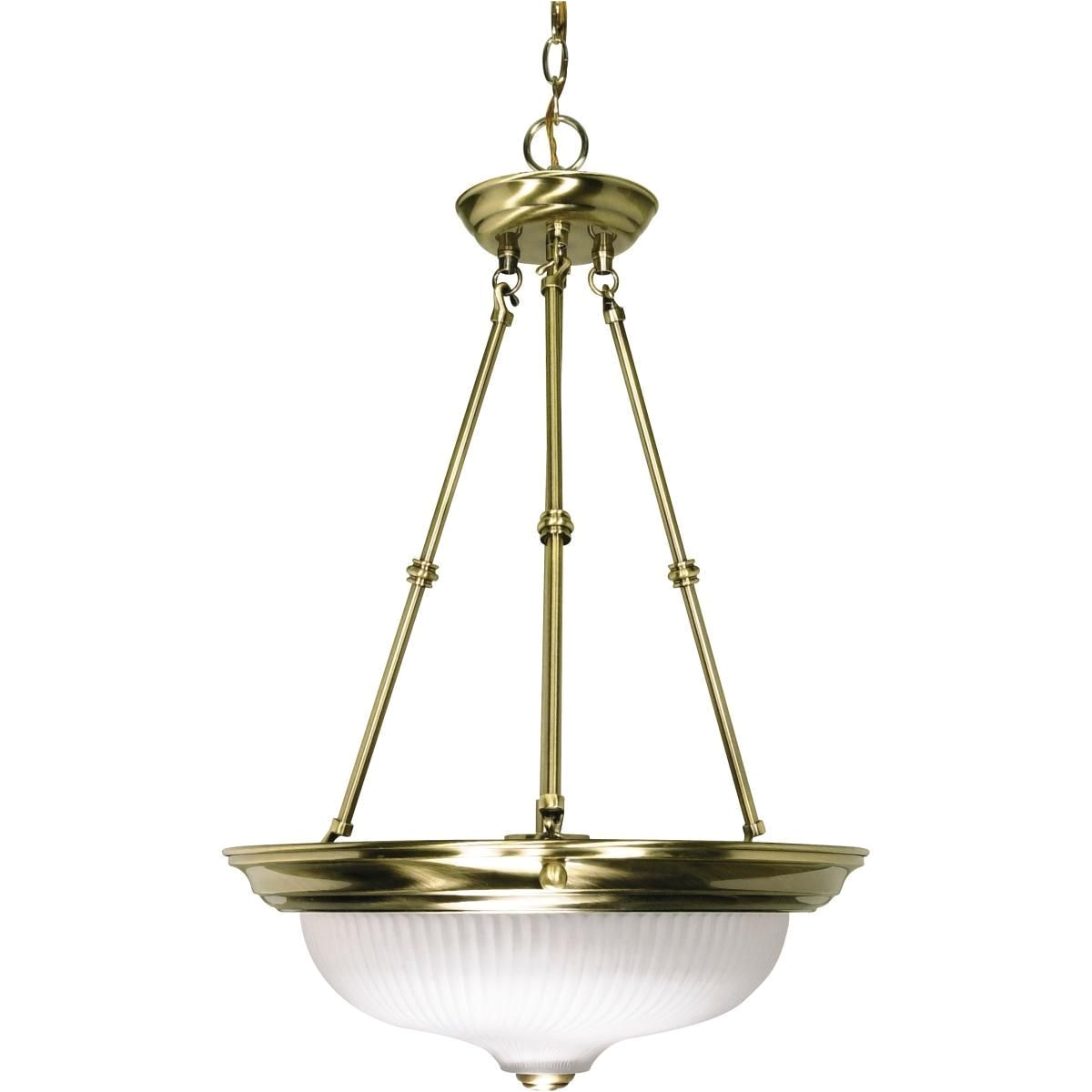 nuvo lighting 15 inch 3 light pendant