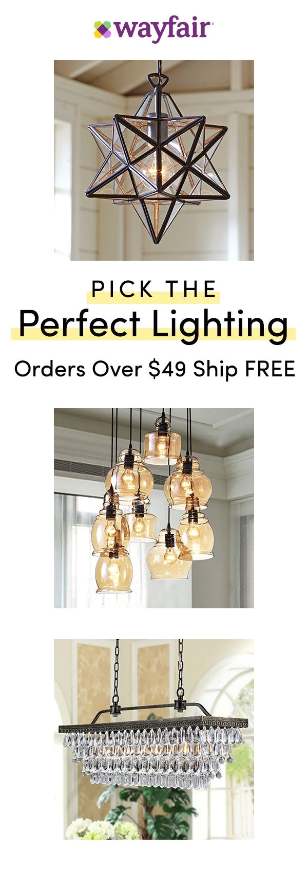 lighting from wayfair