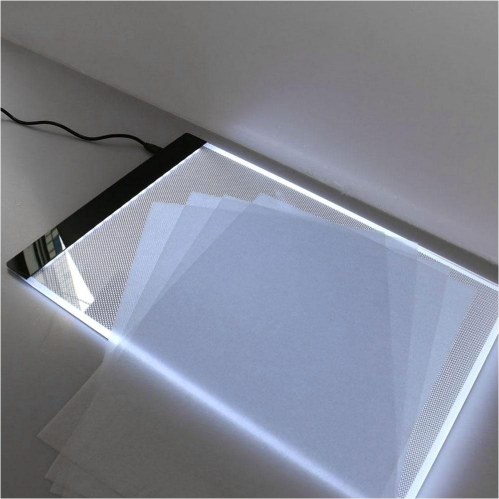 a4 led light stencil copy painting pad board usb cable eu plug black frame white light drawing teaching affiliate