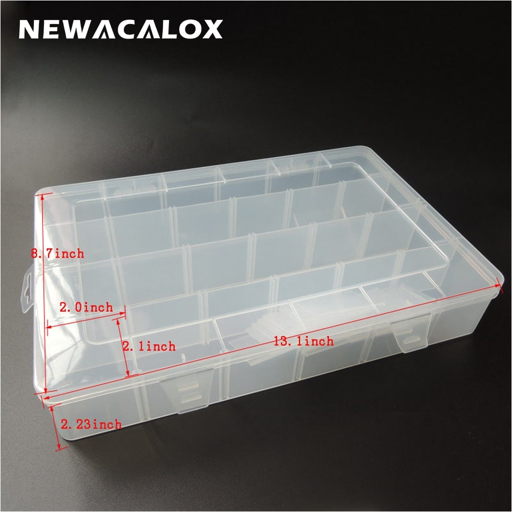 aliexpress com buy big tool box electronic plastic parts waterproof transparent toolbox casket smd smt screw containers component storage case from