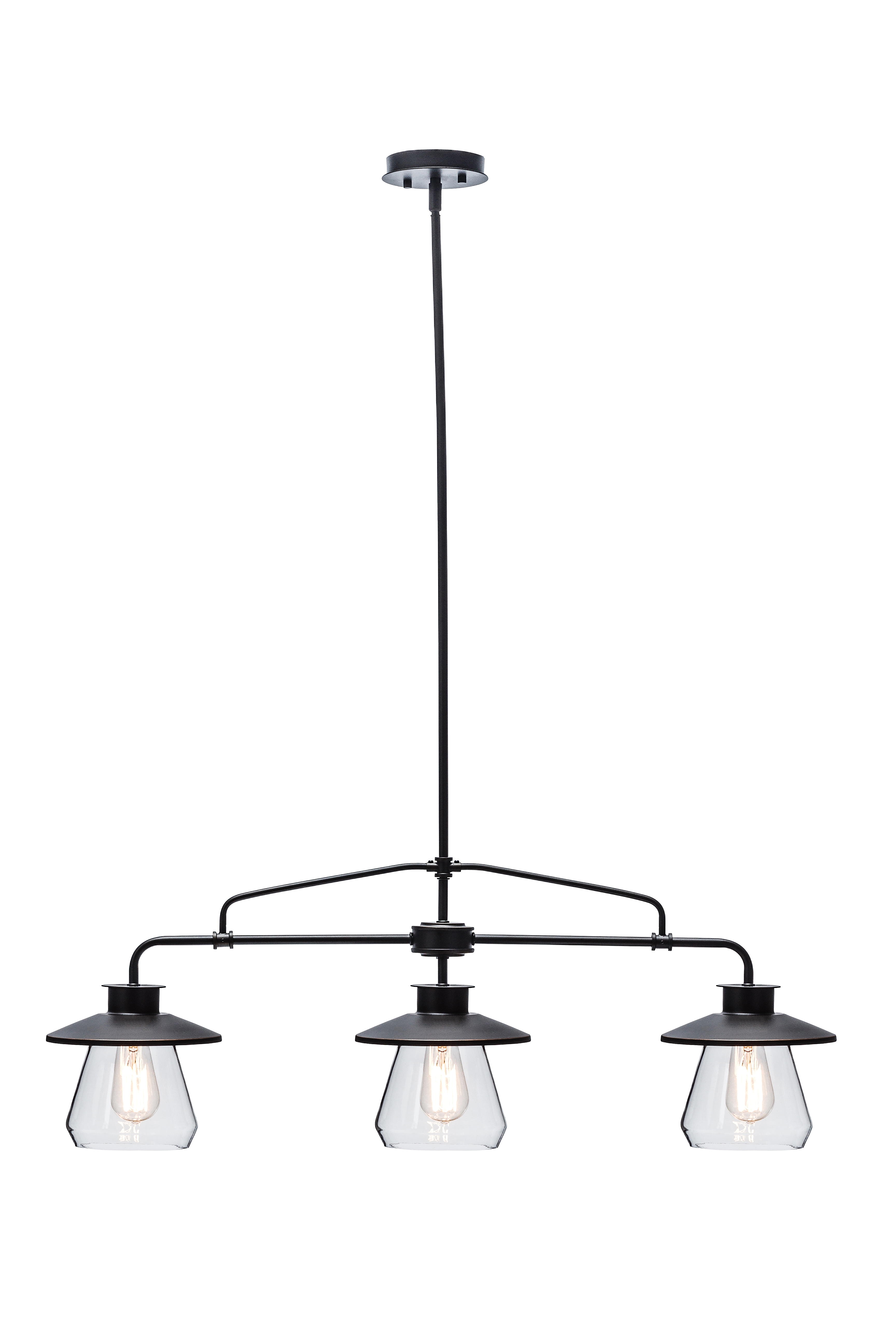 globe electric nate 3 light oil rubbed bronze pendant 64845