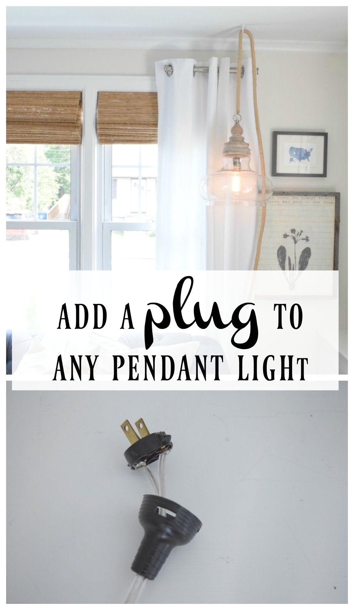 hanging pendant light diy nesting with grace