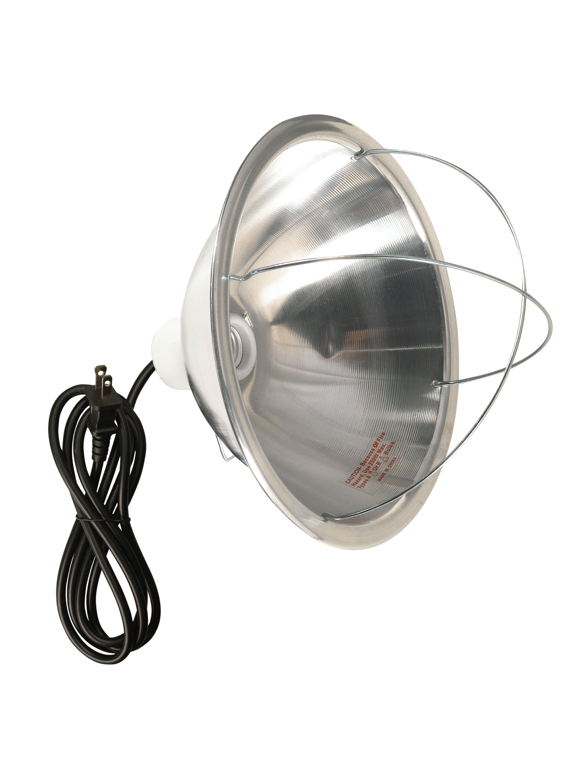 Tractor Supply Company Heat Lamp Woods 0165 Brooder Lamp with Bulb Guard 10 5 Inch Reflector and 6