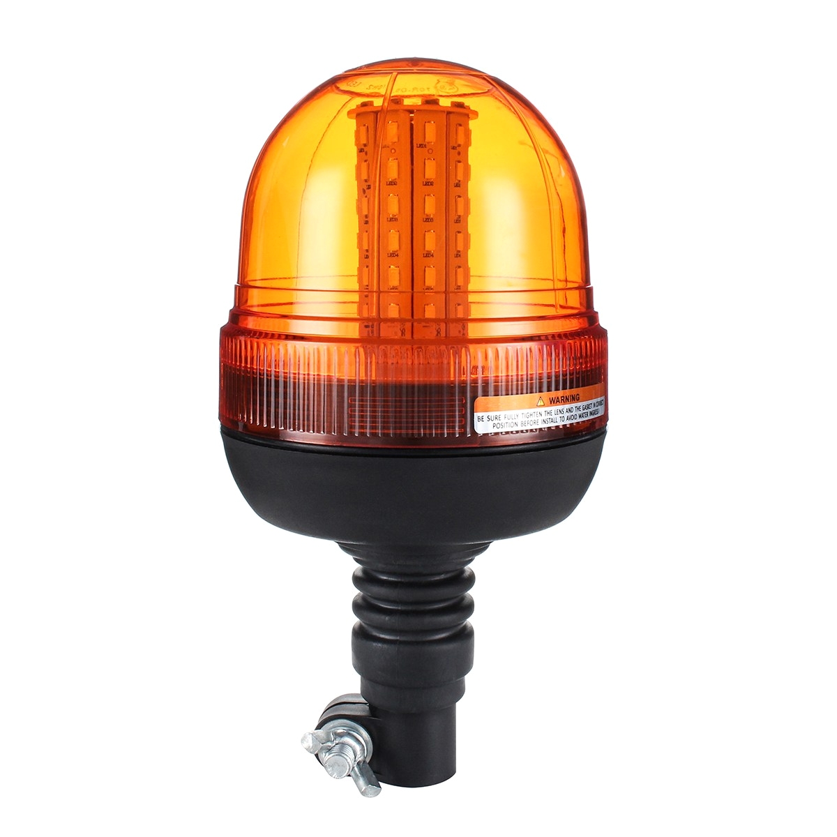 new led rotating flashing amber beacon flexible din pole tractor warning light traffic light roadway safety in traffic light from security protection on