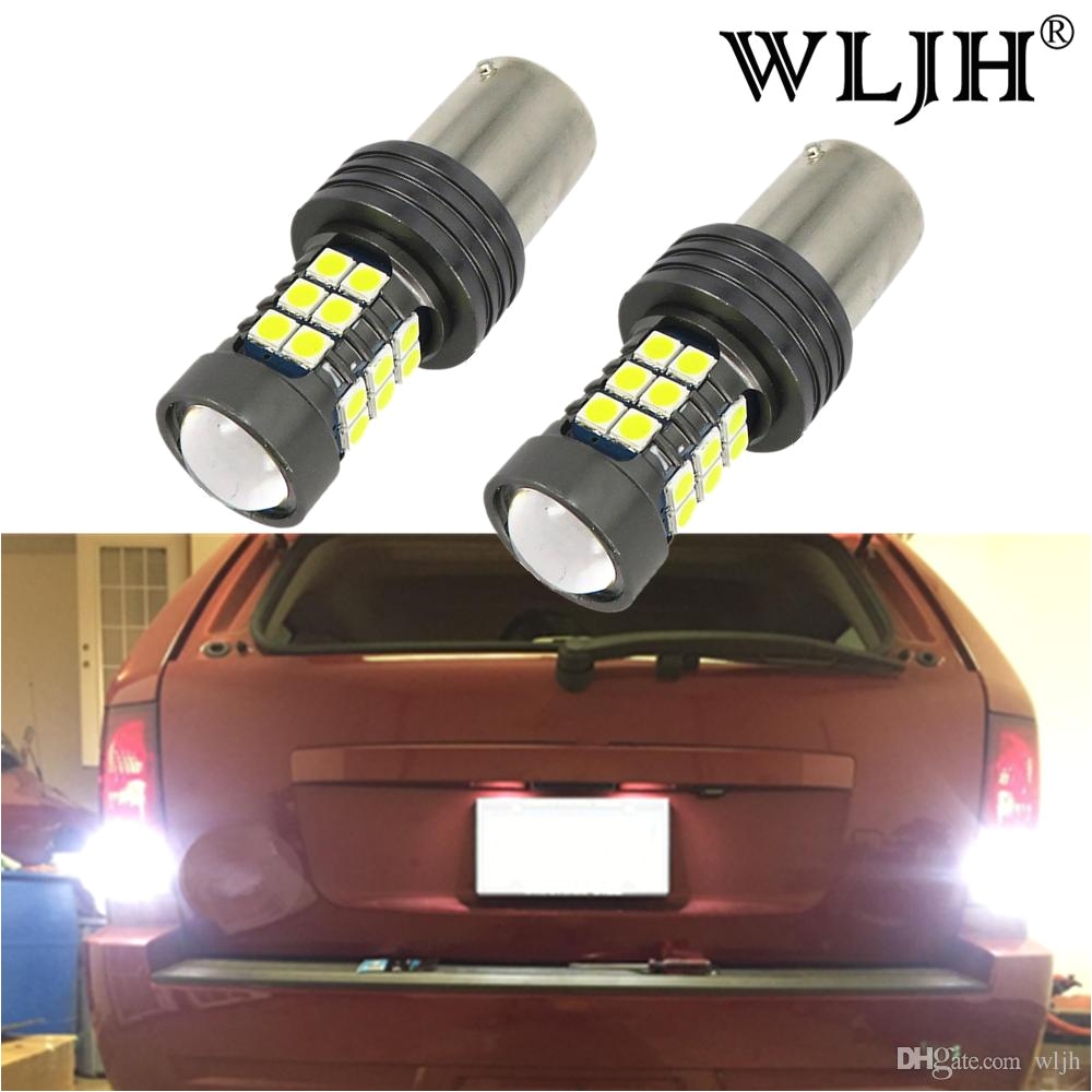 Trailer Backup Lights 2018 Wljh Canbus 1156 Led Bulb Ba15s P21w 7506 7527 Auto Truck Van