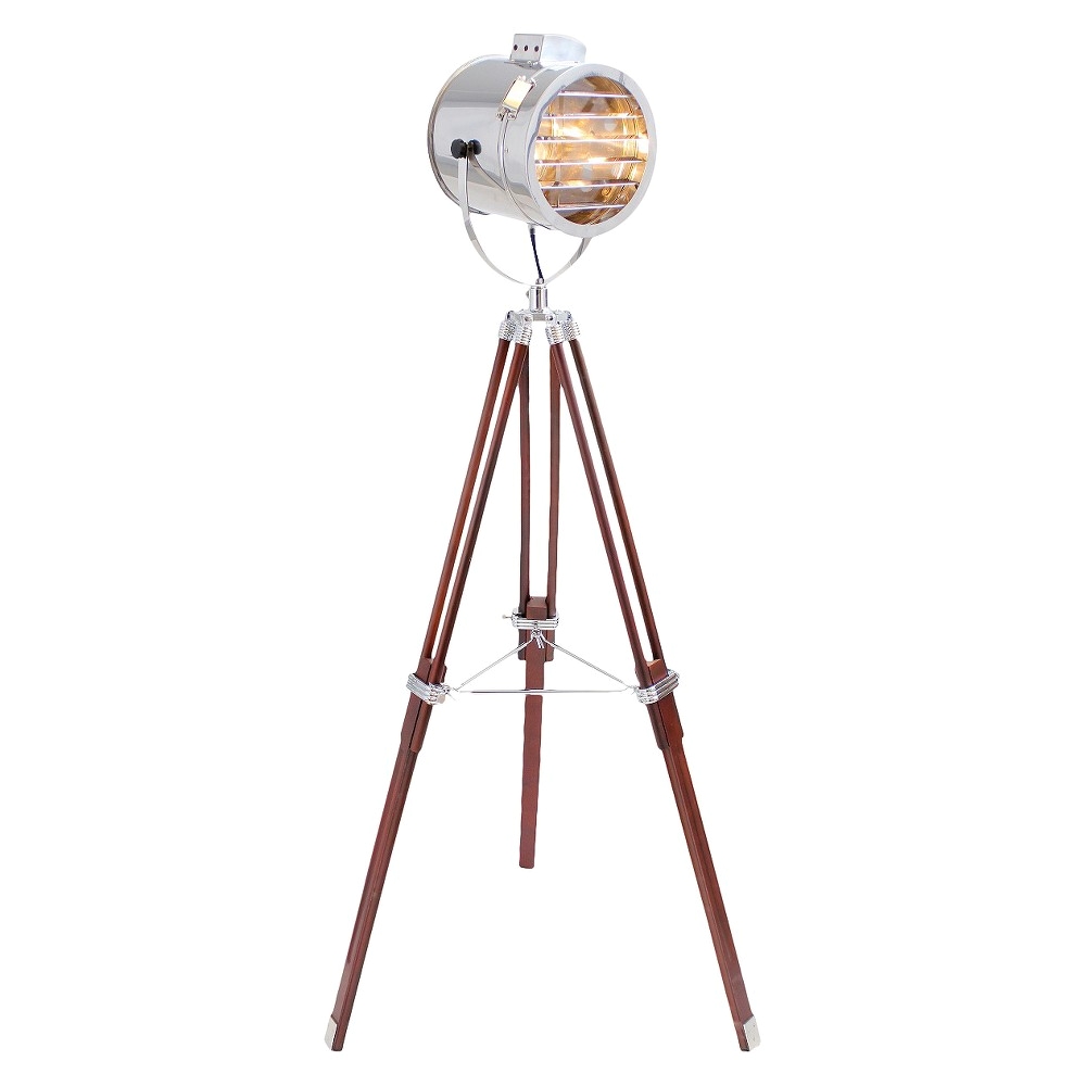 lumisource wood steel ahoy floor lamp