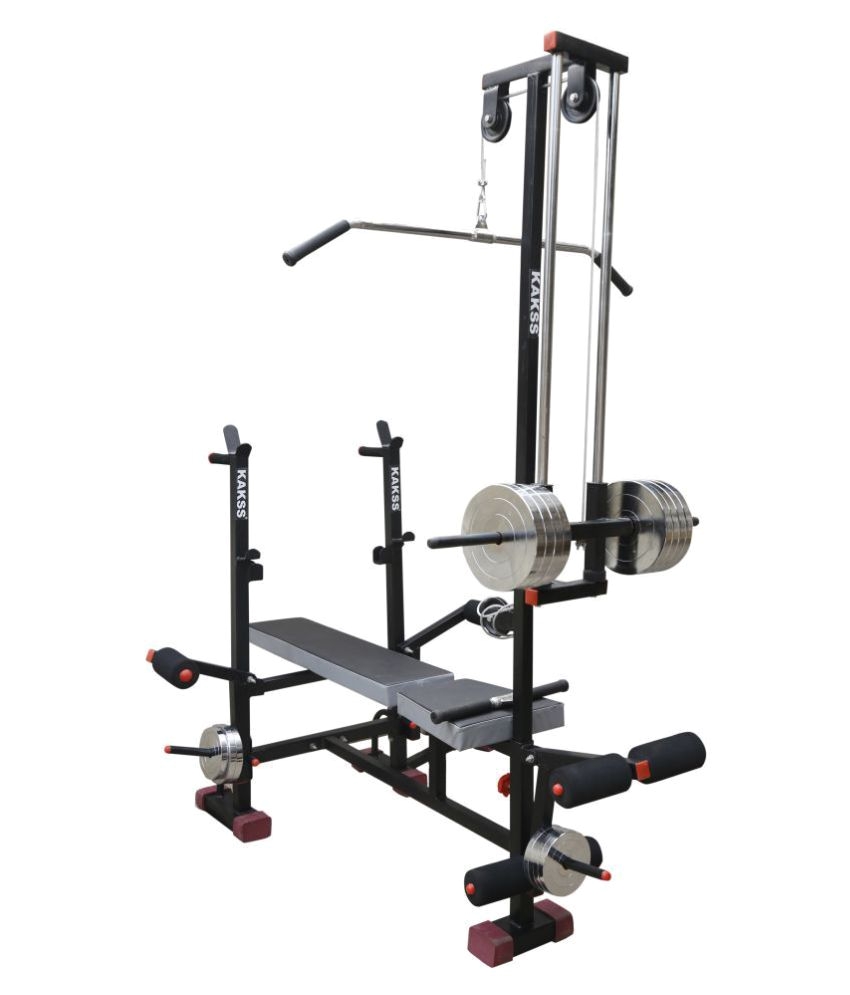 kakss weight lifting 20 in 1 bench for gym exercise