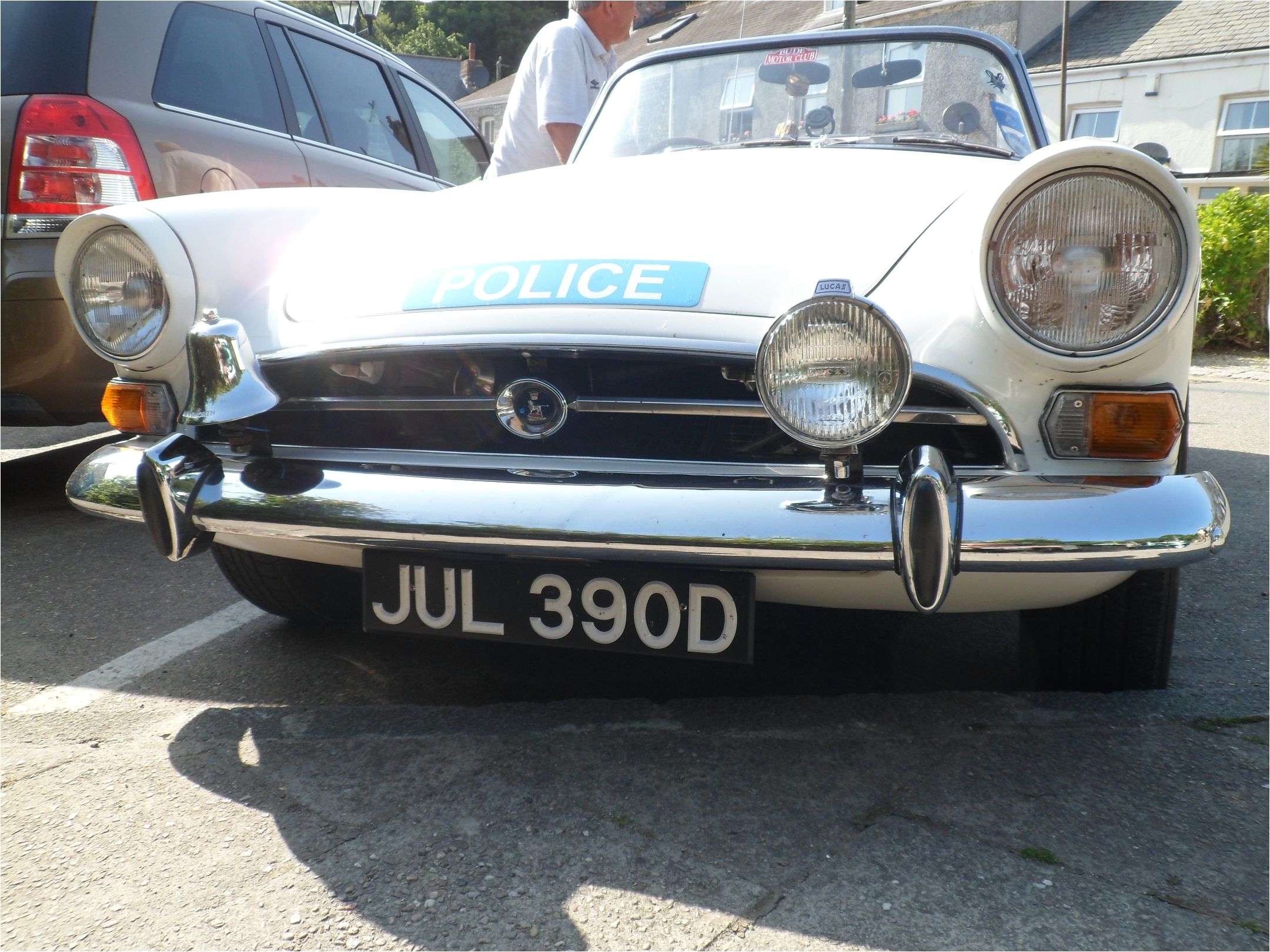 1966 sunbeam tiger police car