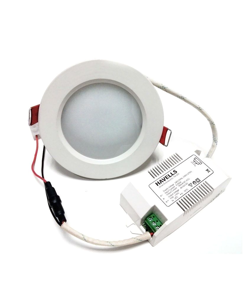 havells endura dl 7w 6k white led lights