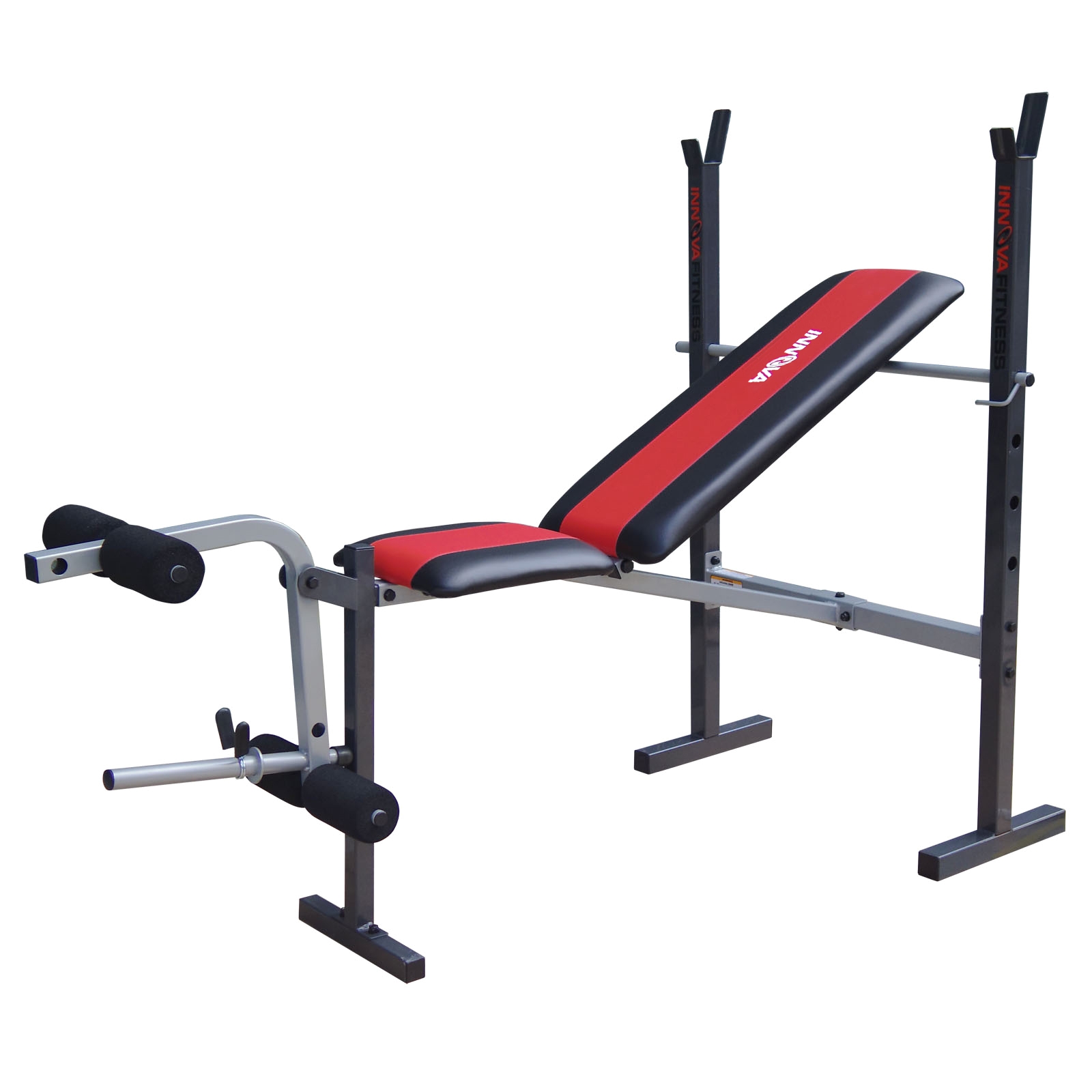 Weight Bench Sears Innova Fitness Wbx200 Deluxe Adjustable Weight Bench with Bar Holder