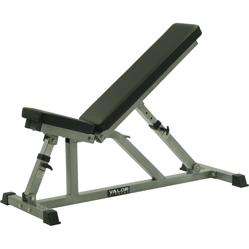 amazon com valor fitness dd 3 incline flat adjustable utility bench adjustable weight benches sports outdoors