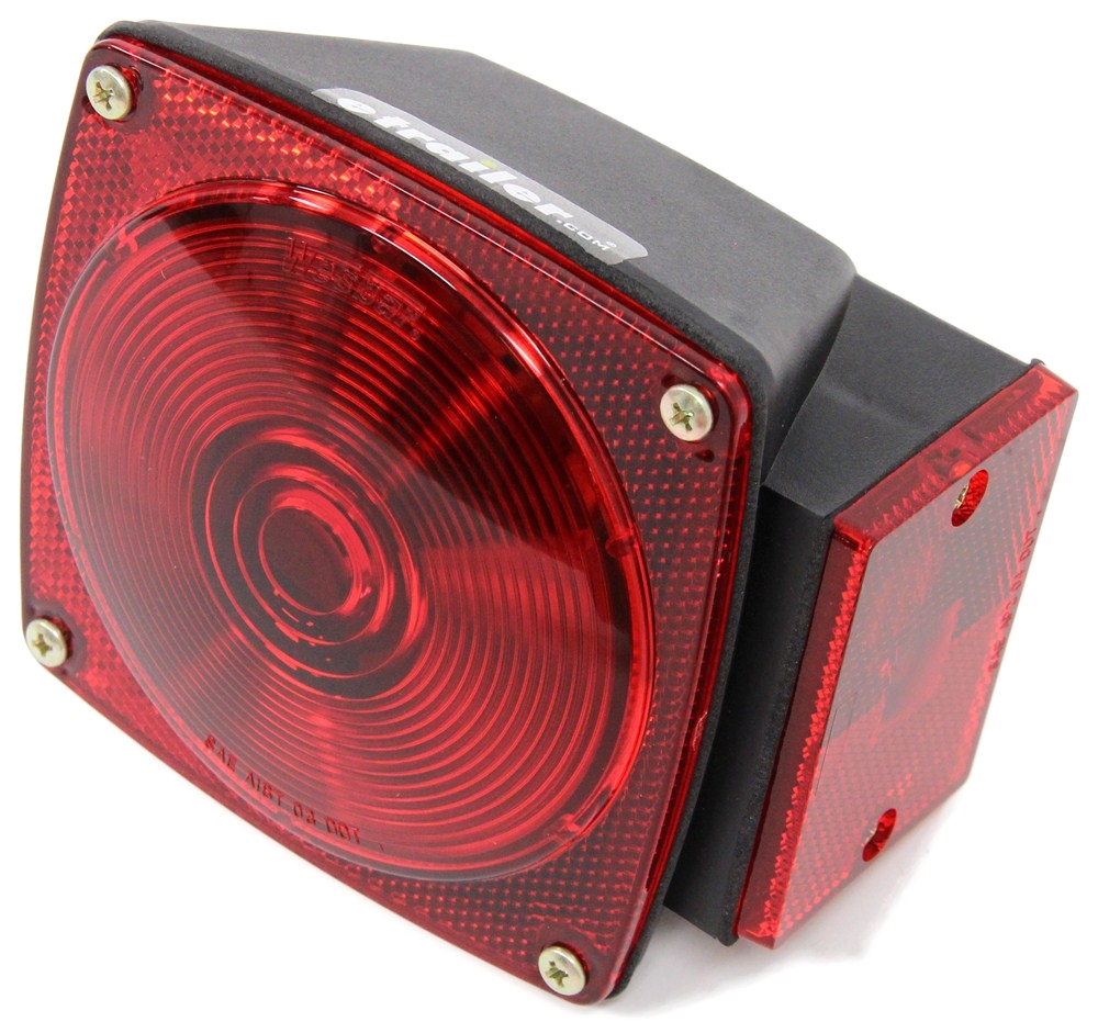 wesbar stop turn tail rear reflex side reflex marker light submersible under 80 rh wesbar trailer lights 2423056