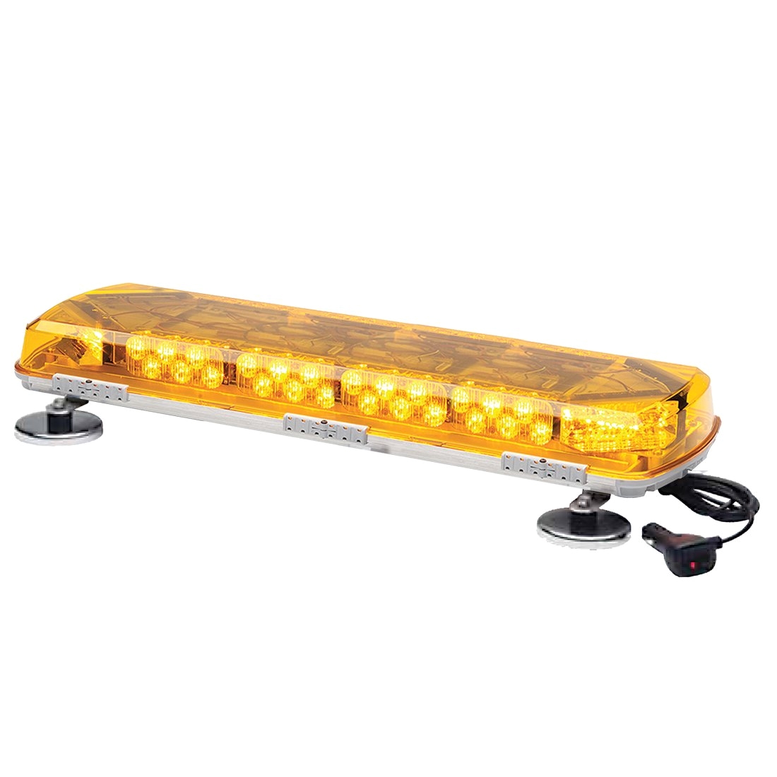 whelen engineering century series super led mini lightbar 23 magnetic mount amber