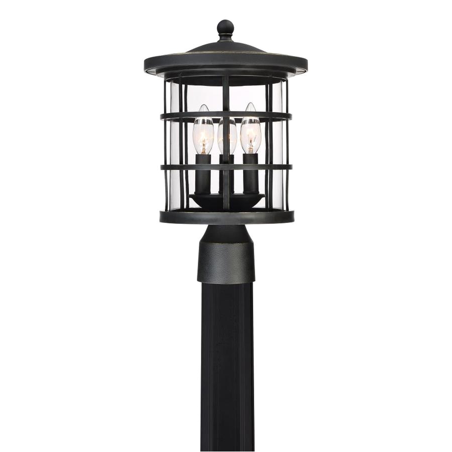 quoizel asheville 15 3 in h bronze post light