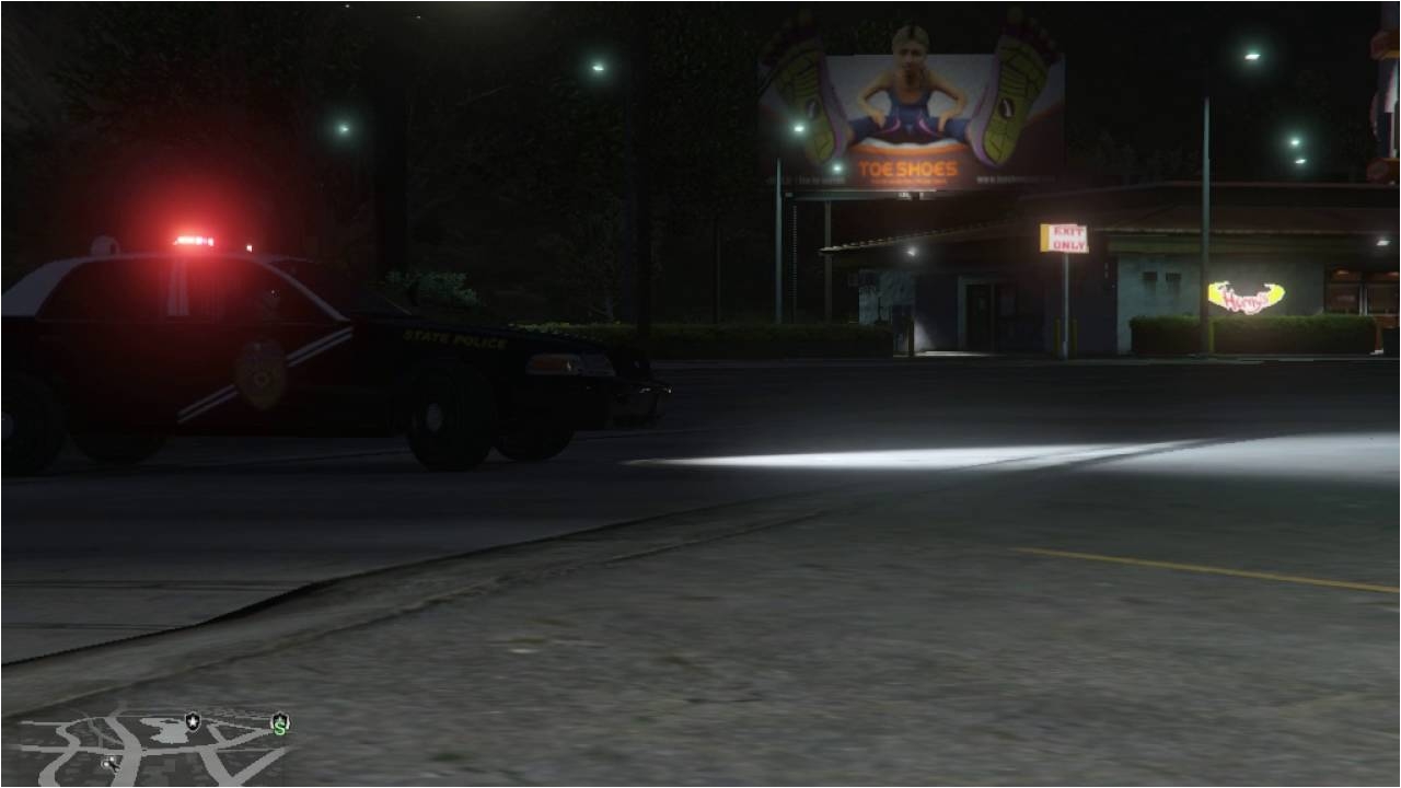 wigwag lights gtav police