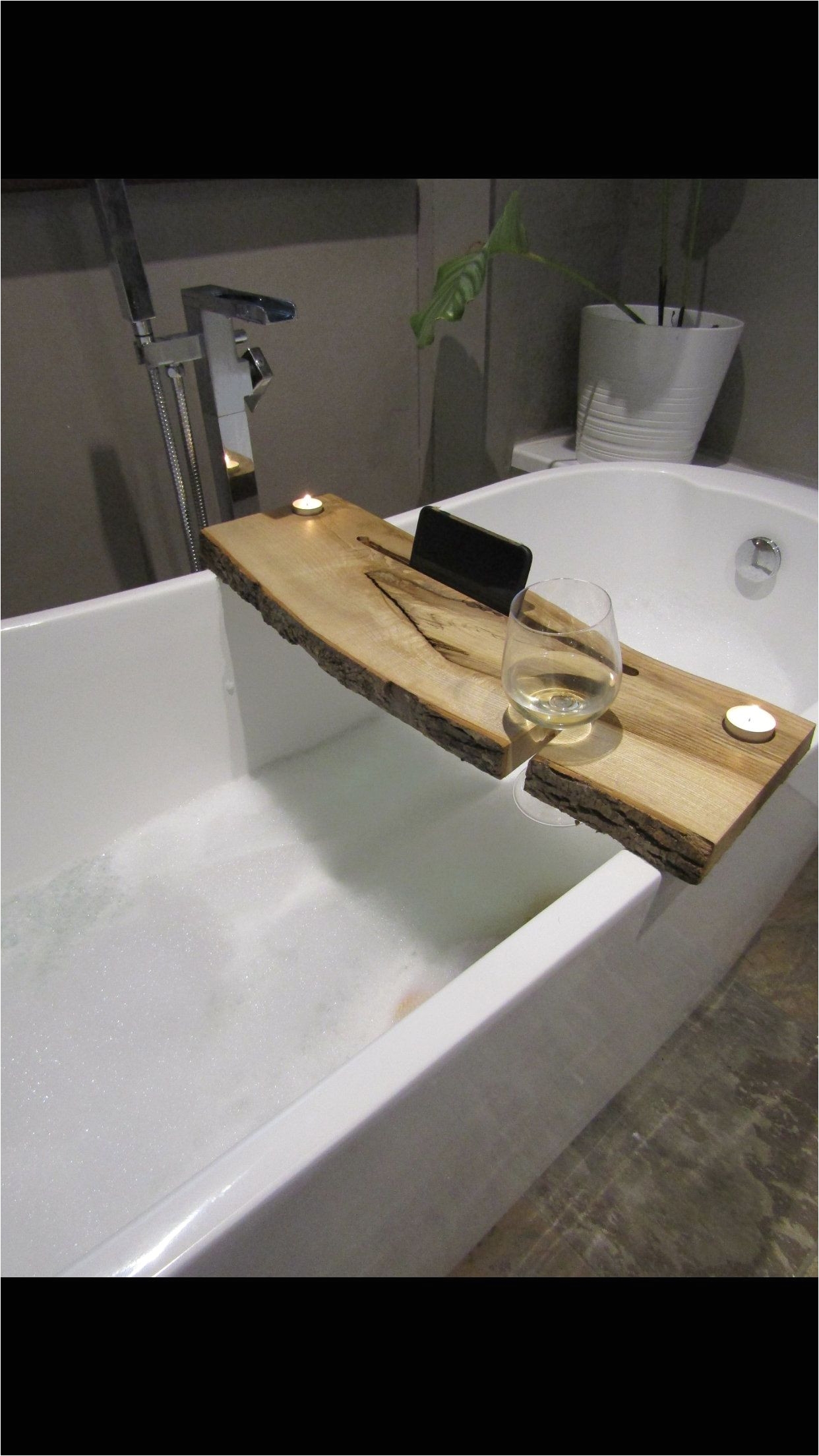 bathtub wine holder lovely live edge luxury bath caddy