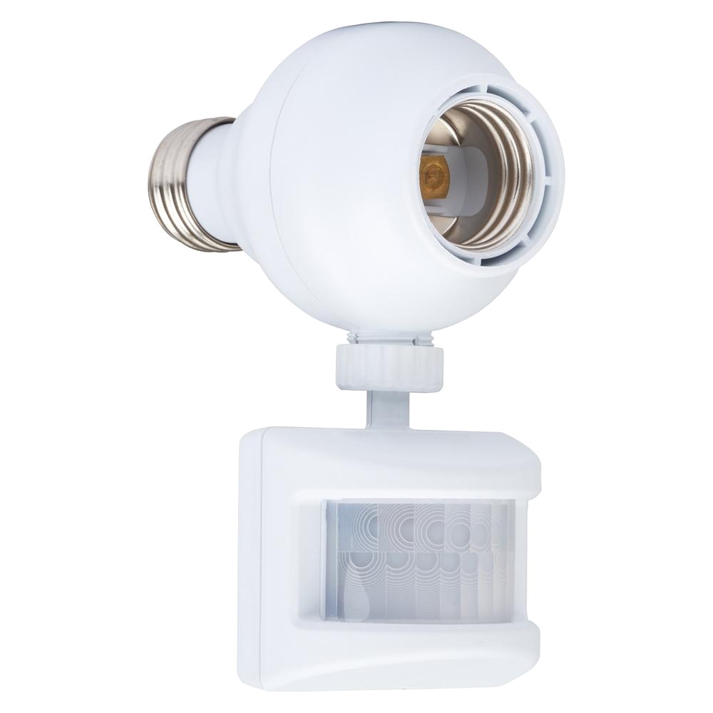 westek outdoor motion sensing light control white