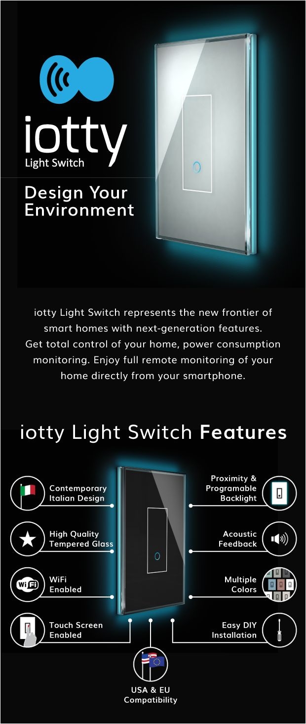 smart wireless light switch app eu