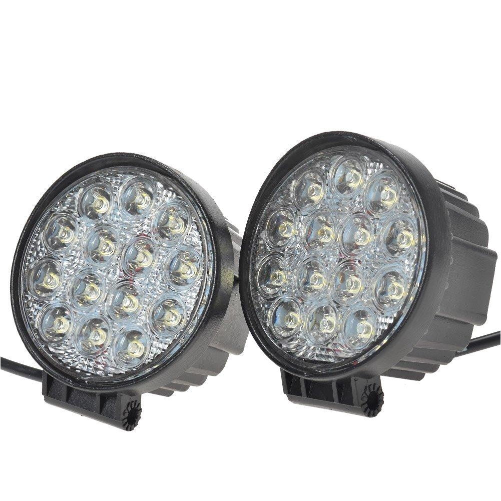 4 inch 42w led work light flood offroad light for truck trailer boat jeep motorcycle 12v24v fog light led working light online with 68 93 piece on