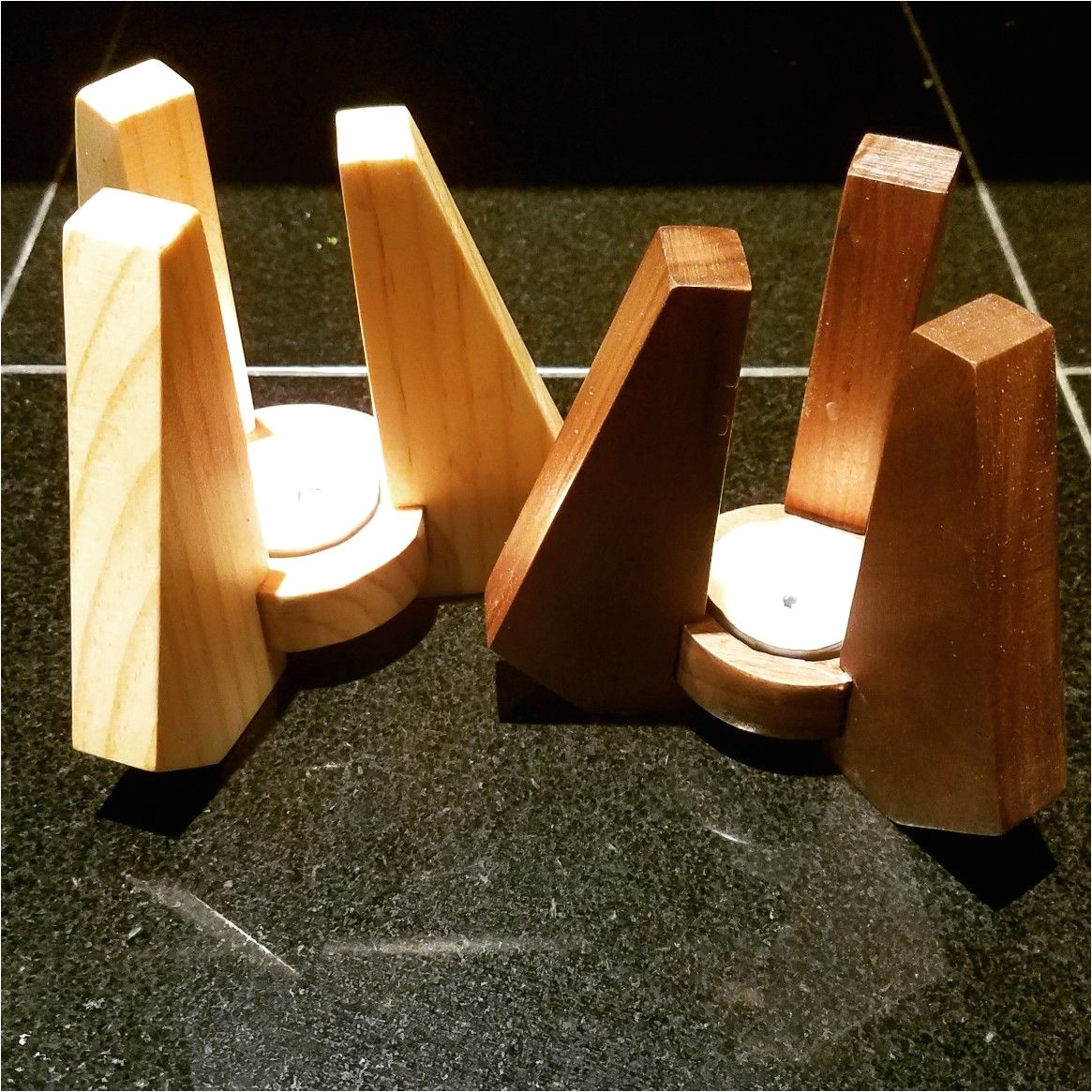 wood candle holders modern candle holders candle magic halte durch craft show