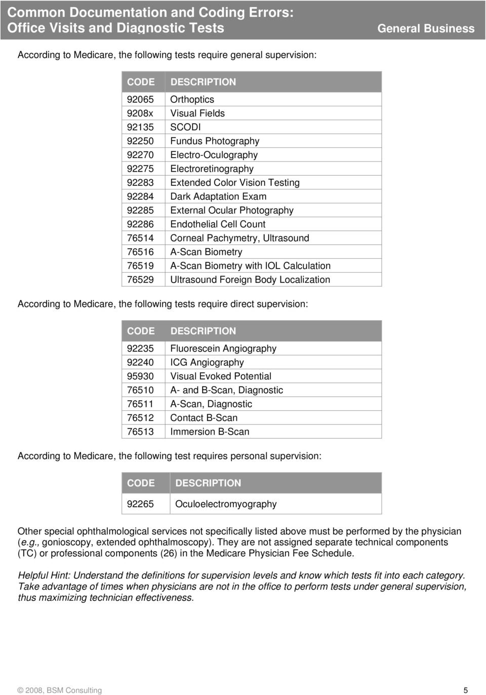 biometry 76519 a scan biometry with iol calculation 76529 ultrasound foreign body localization according to