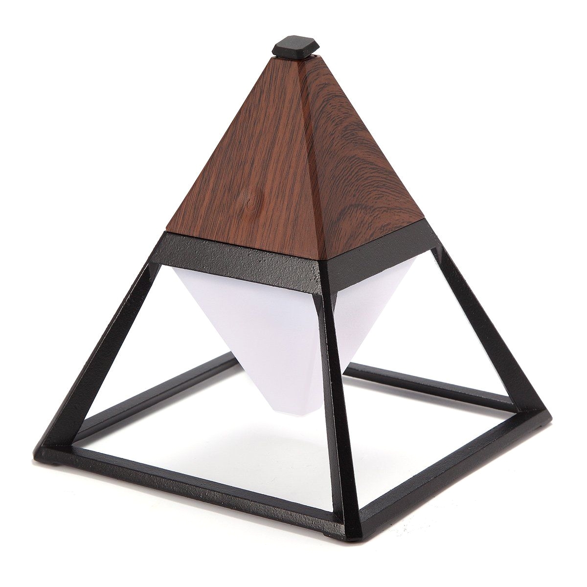 jeteven pyramid led desk lamp eye care table reading light 3 mode touch control ip63