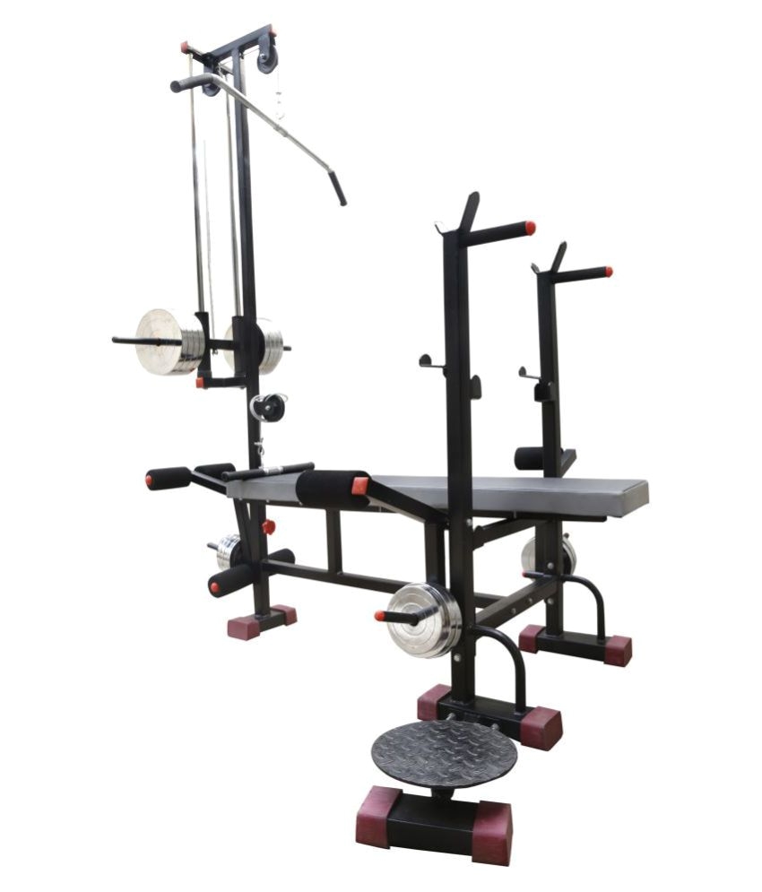 kakss weight lifting 20 in 1 bench for gym exercise