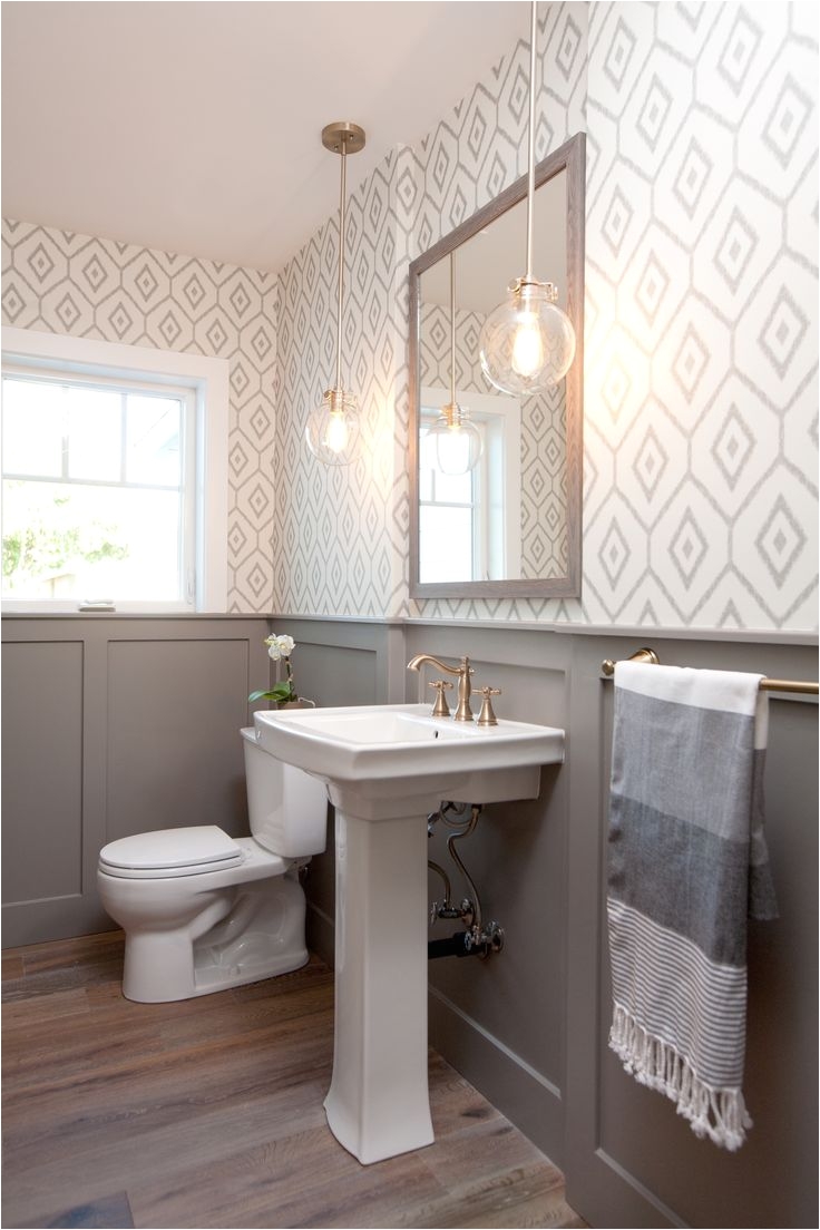 30 Gorgeous Wallpapered Bathrooms Home Design Pinterest