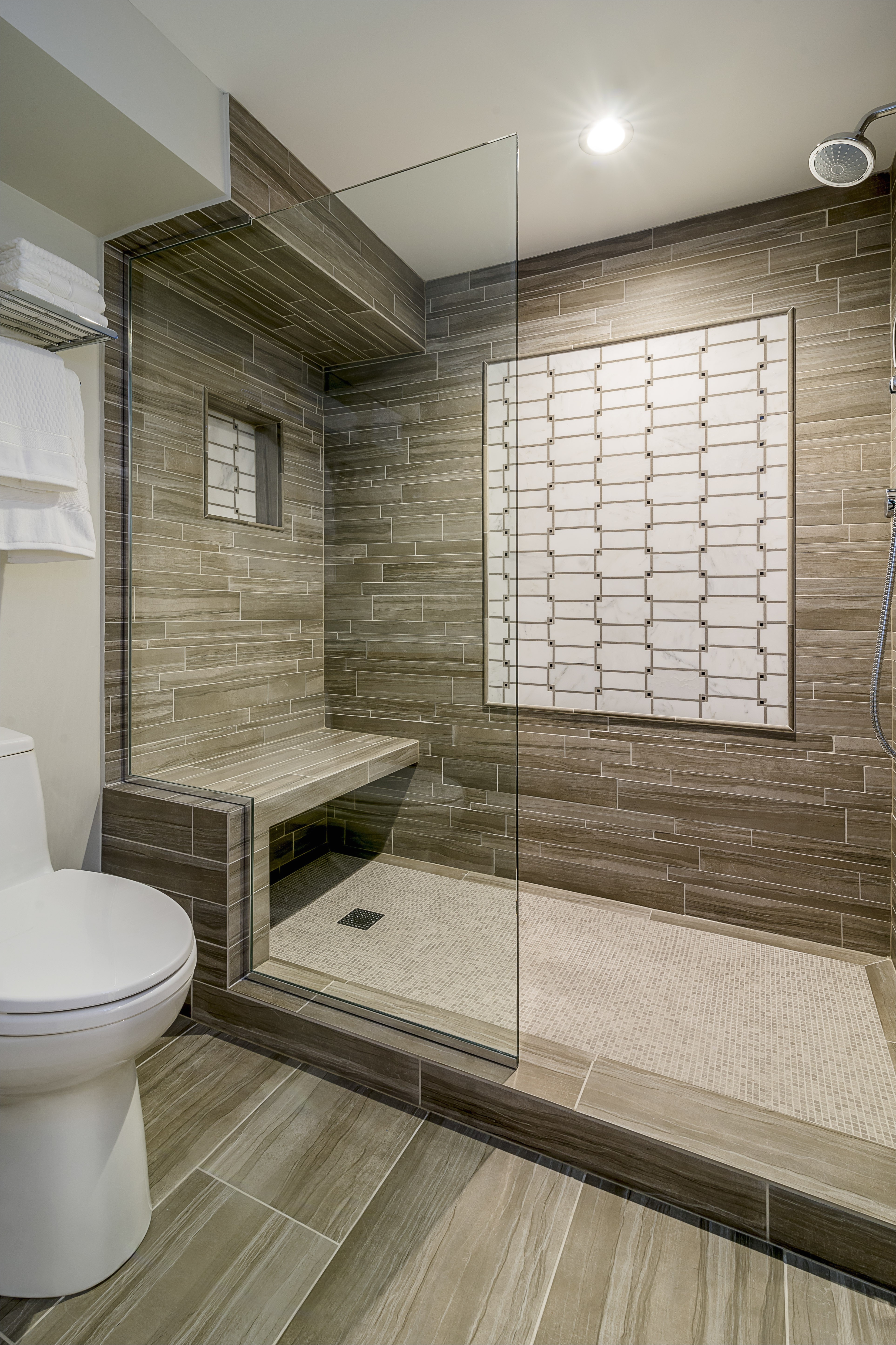 Bathroom Design Ideas with Grey Tiles Hdh