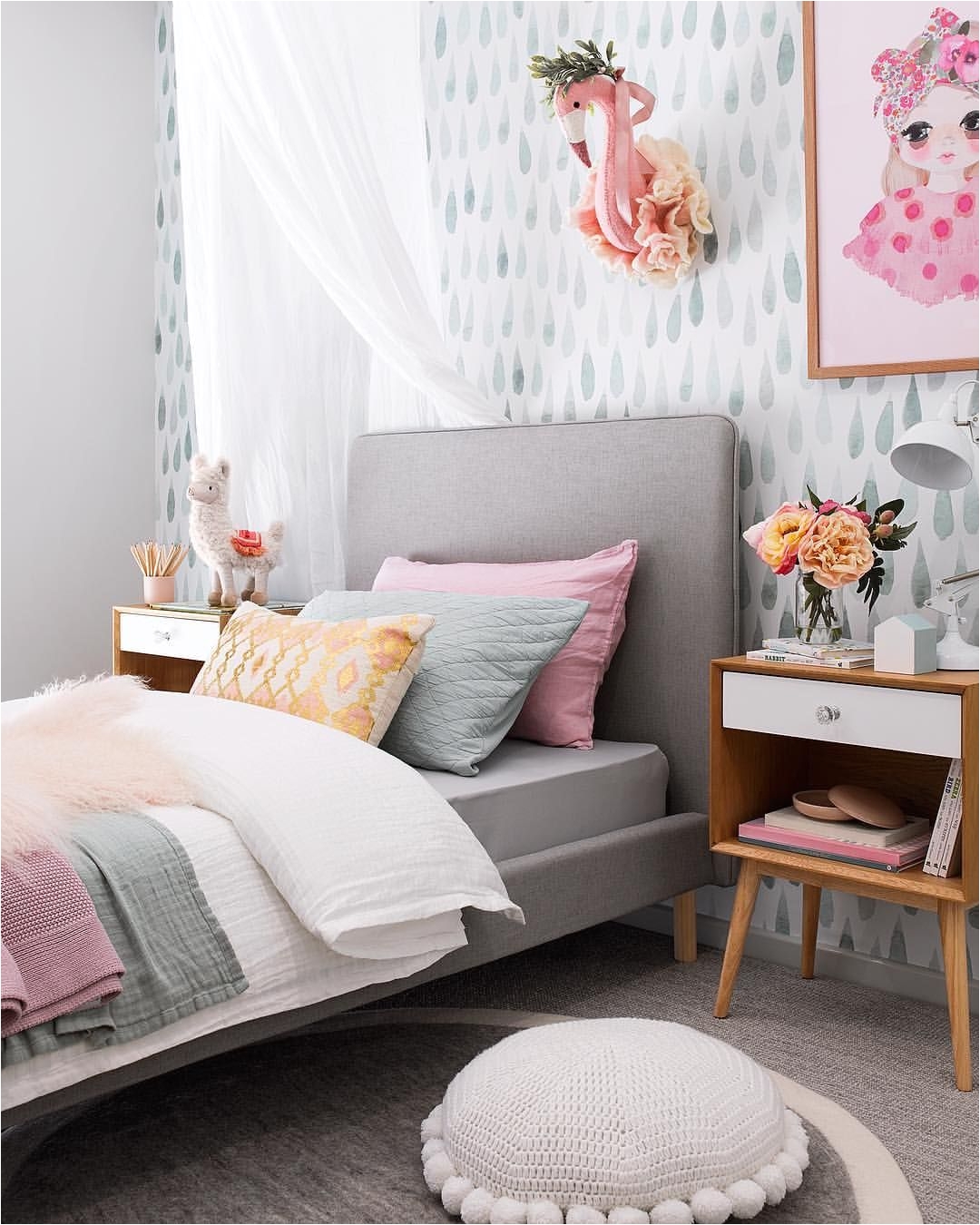 Big Girl Bedroom Decorating Ideas Pin by Becca On Home Domestic Style & Decor In 2018