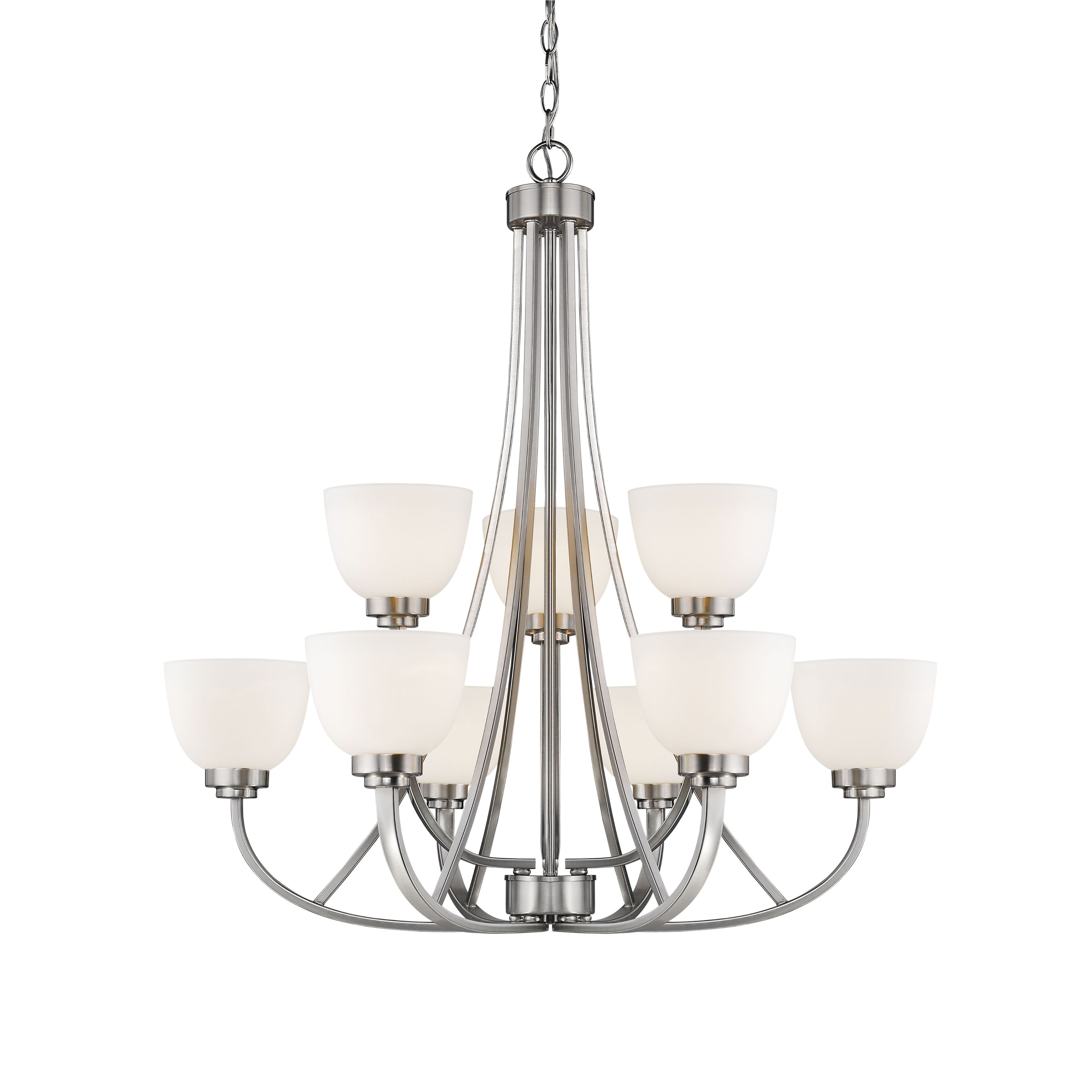 Chandelier Glass Beads Avery Home Lighting ashton 9 Light Chandelier White 9 Light