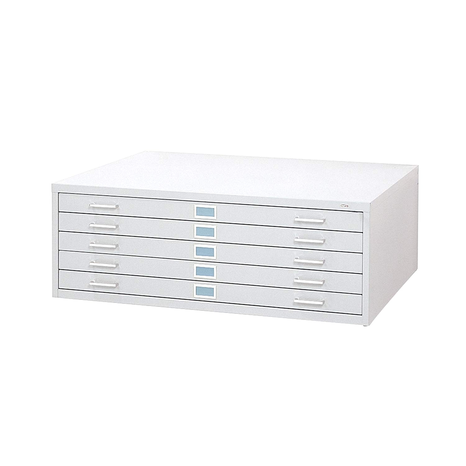 Amazon Safco Products 4996WHR Flat File for 42" W x 30" D Documents 5 Drawer Additional options sold separately White Kitchen & Dining