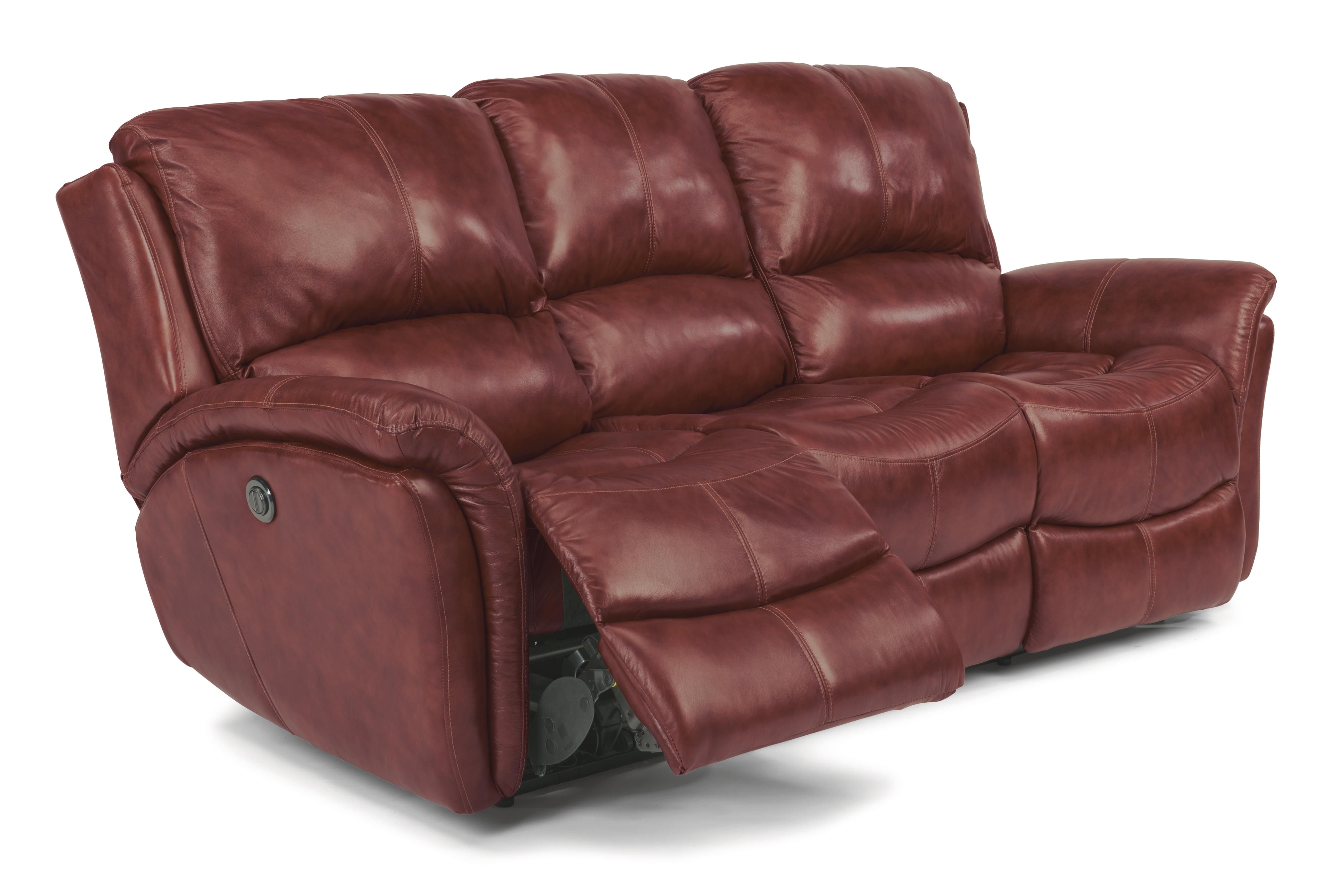 Flexsteel Dominique Power Reclining Sofa Item Number 1445 62 555 62