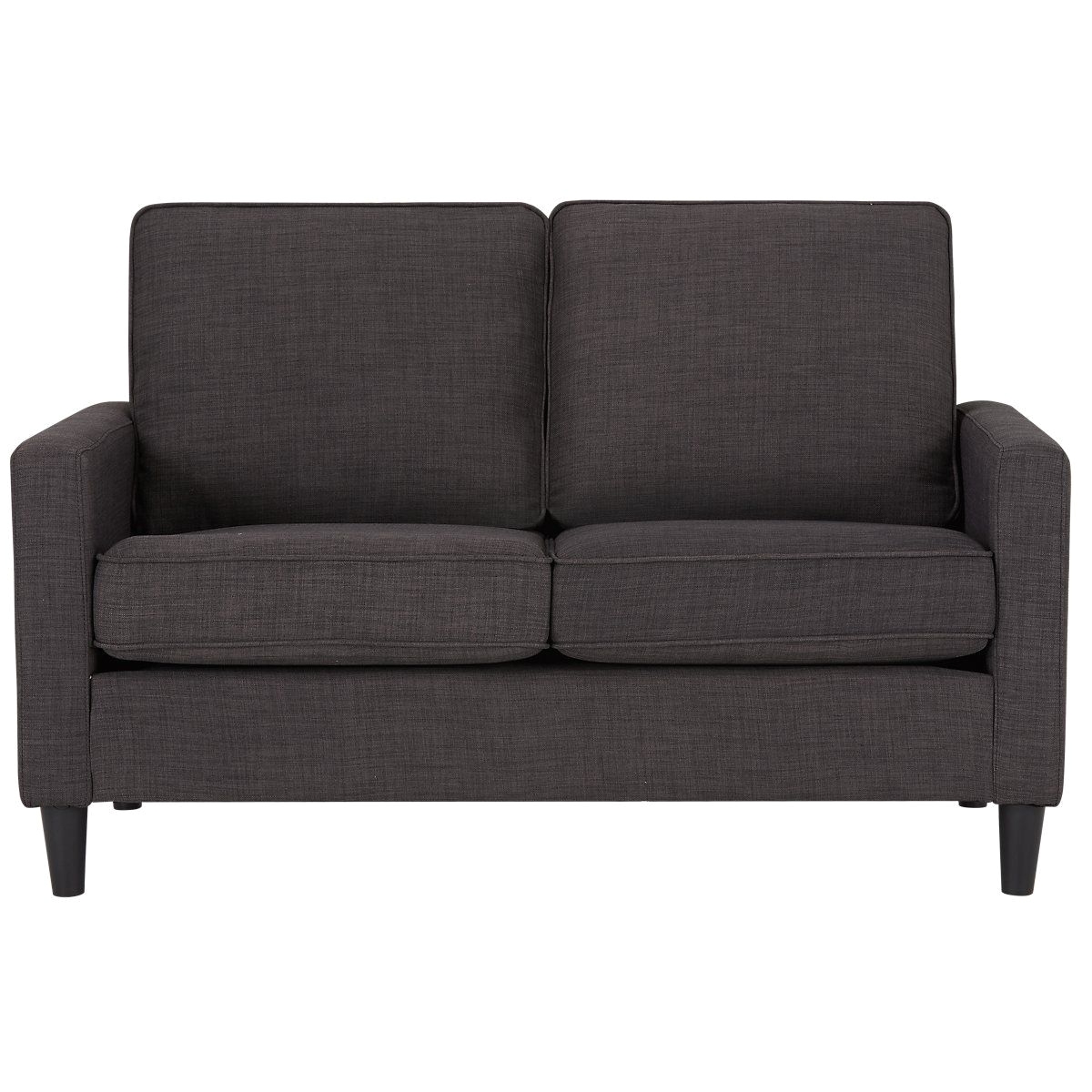 John Lewis Folding Bed Wyatt Dark Gray Fabric Loveseat