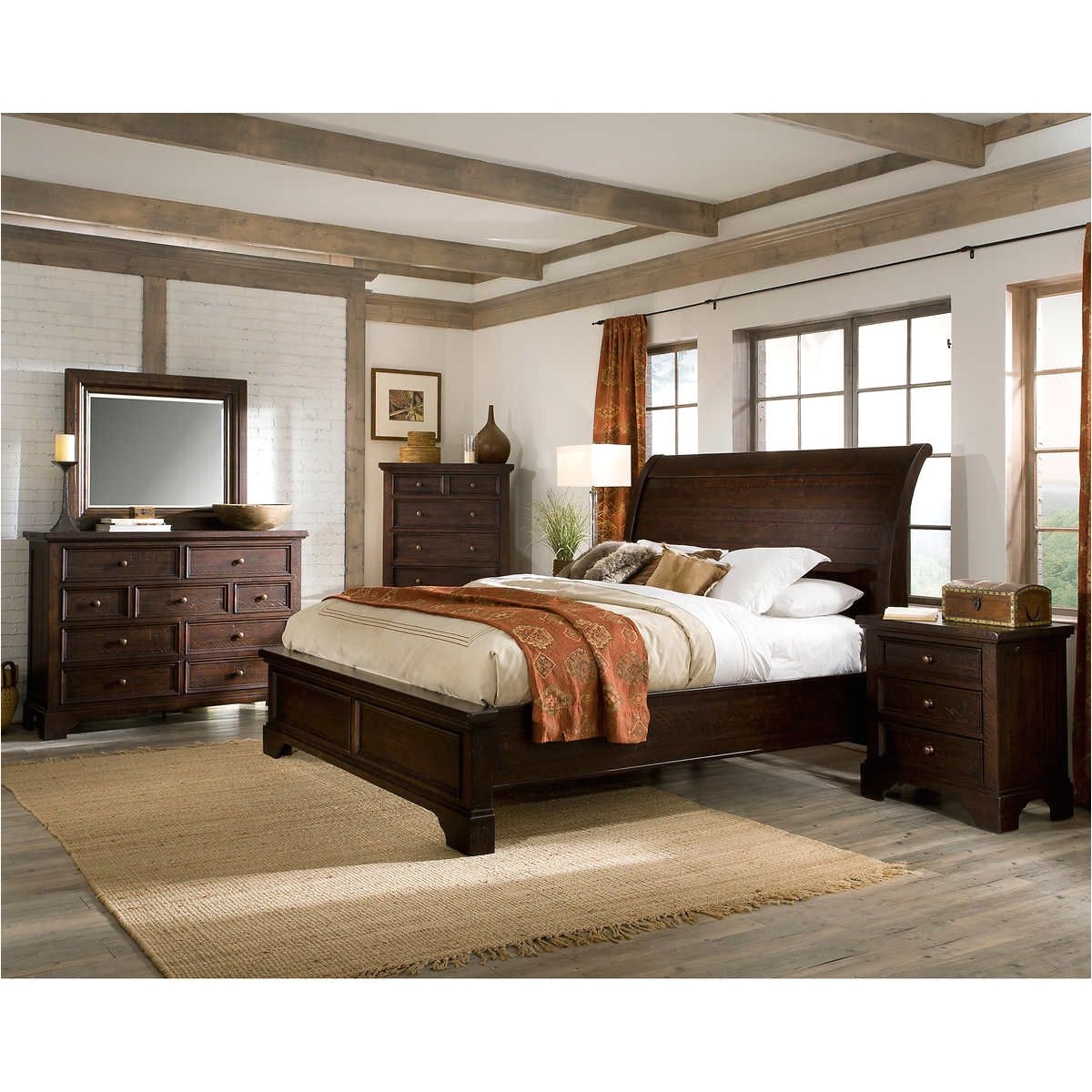 Bedroom Design Telluride 6 Piece King Bedroom Set King Bed In A Bag Black King Bedroom Sets Black Leather King Bedroom Sets Ideas Cozy Bedroom Design Ideas