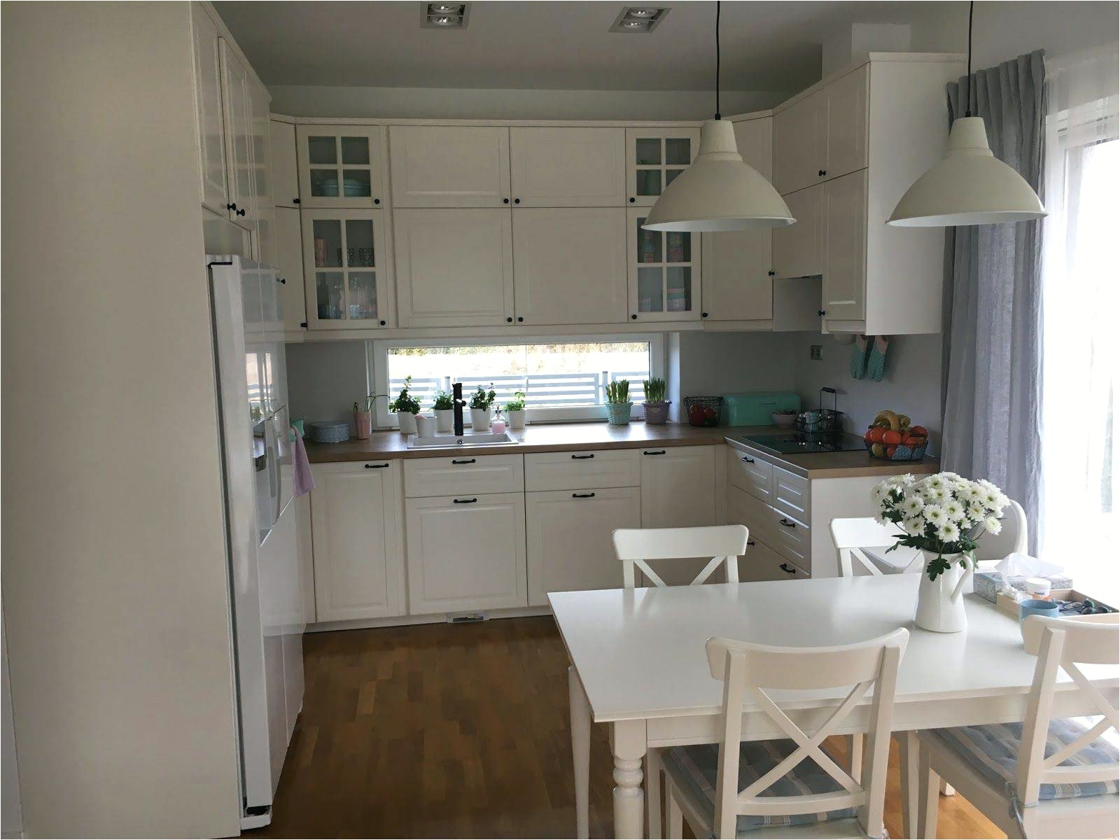 Kitchen Wall Cabinets Fascinating Glass Kitchen Wall Cabinets In Cream Glazed Kitchen