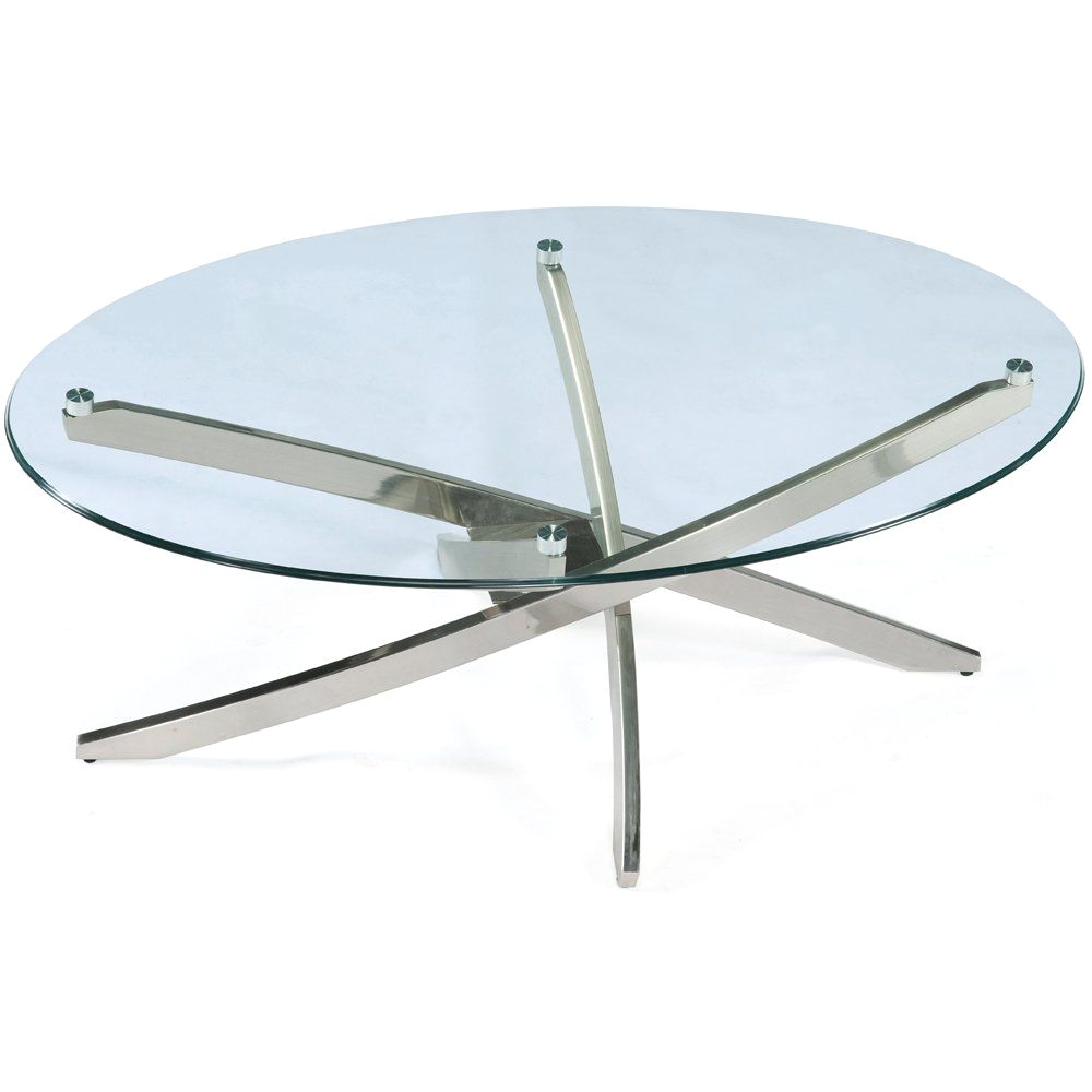 Magnussen Coffee Table Magnussen Zila Oval Cocktail Table