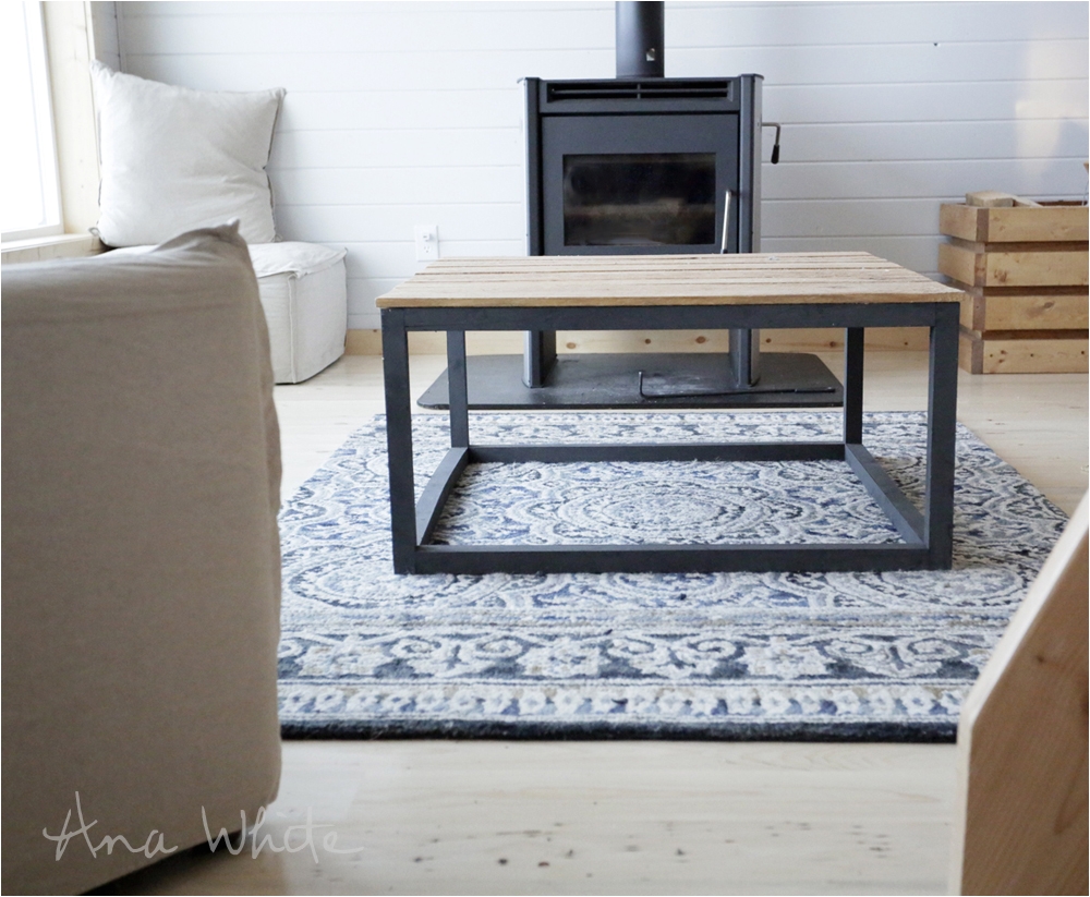 Industrial Style Coffee Table as seen on DIY Network